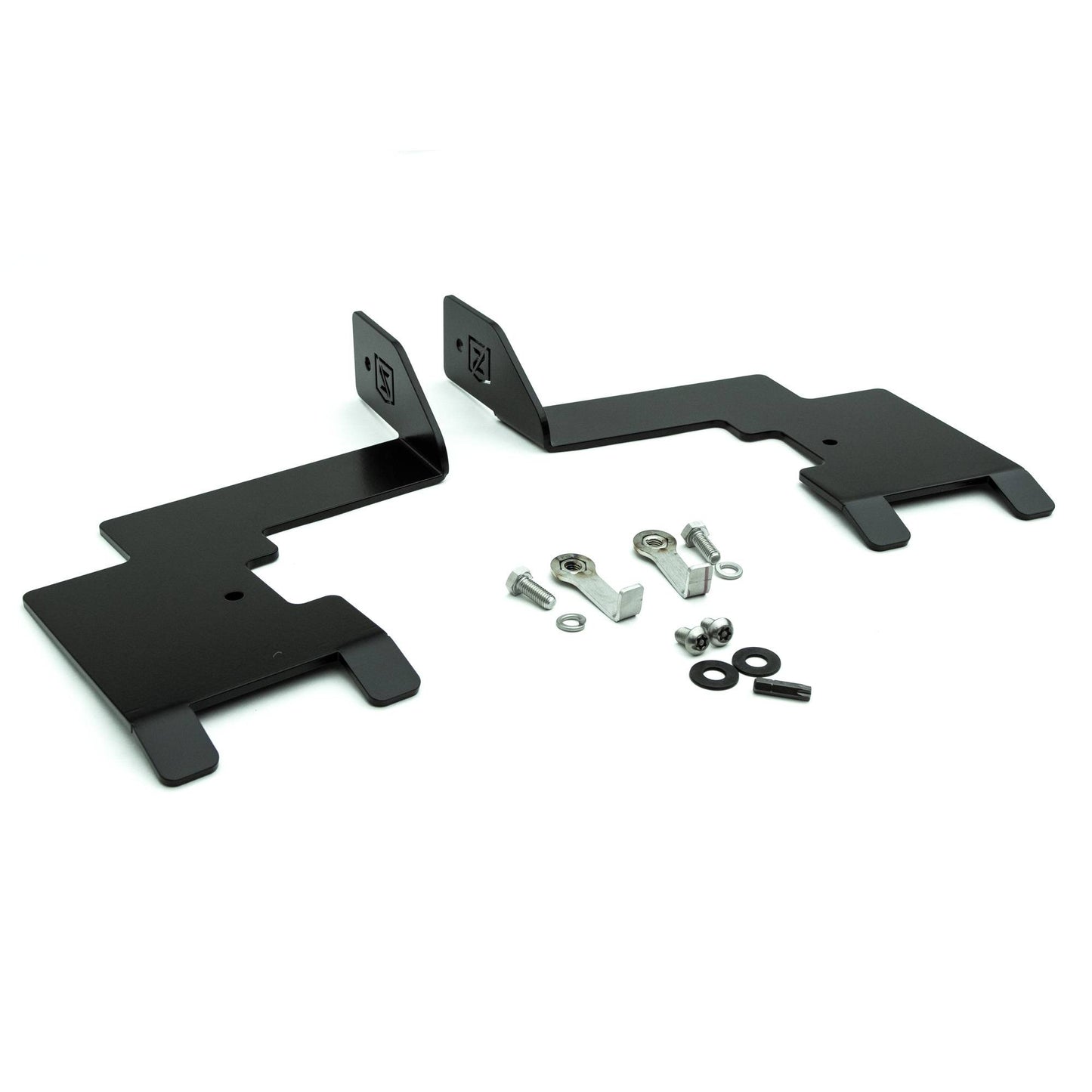 ZROADZ Z327871-KIT Black Mild Steel Front Bumper Center LED Kit Fits 2010-2017 Nissan Patrol Y62