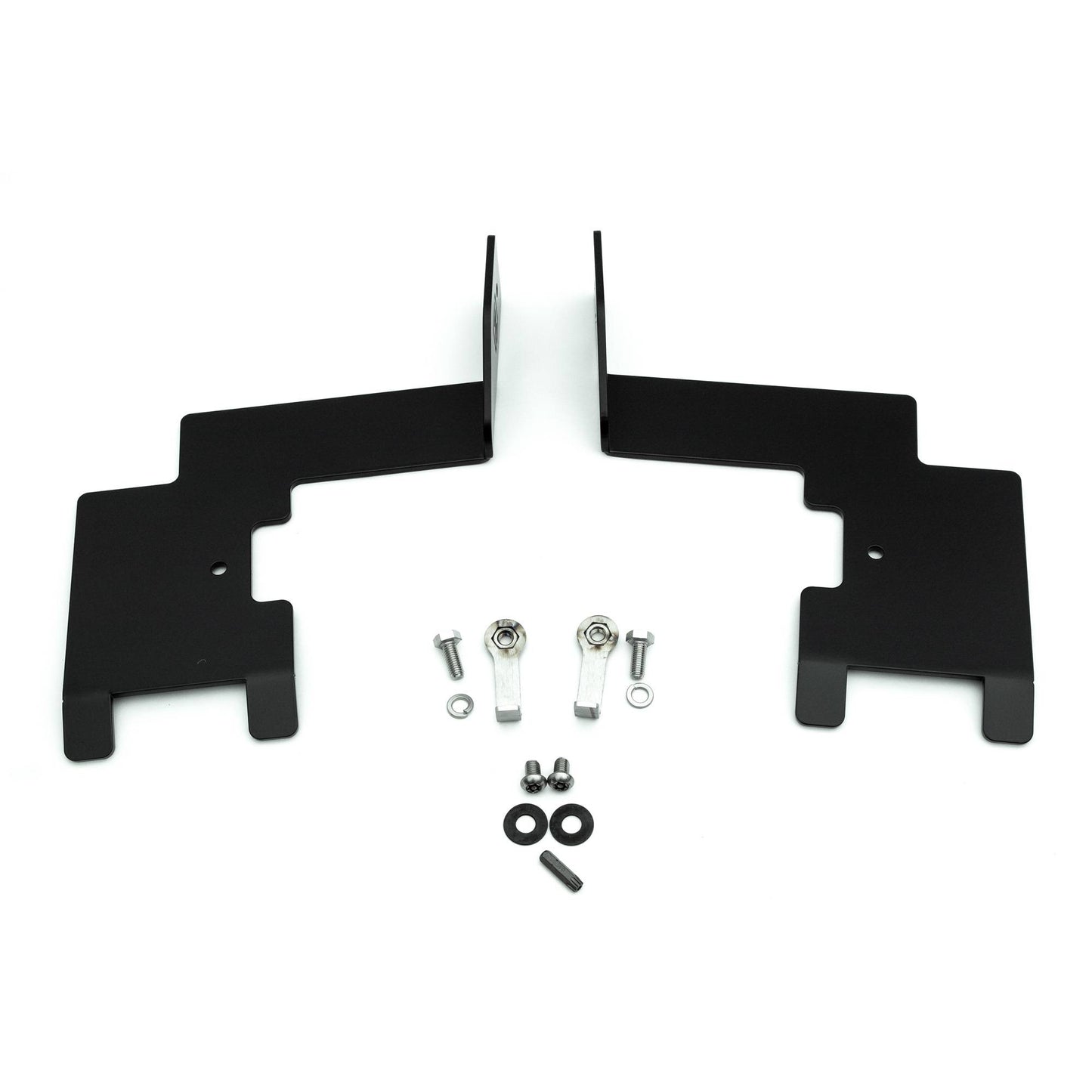 ZROADZ Z327871-KIT Black Mild Steel Front Bumper Center LED Kit Fits 2010-2017 Nissan Patrol Y62