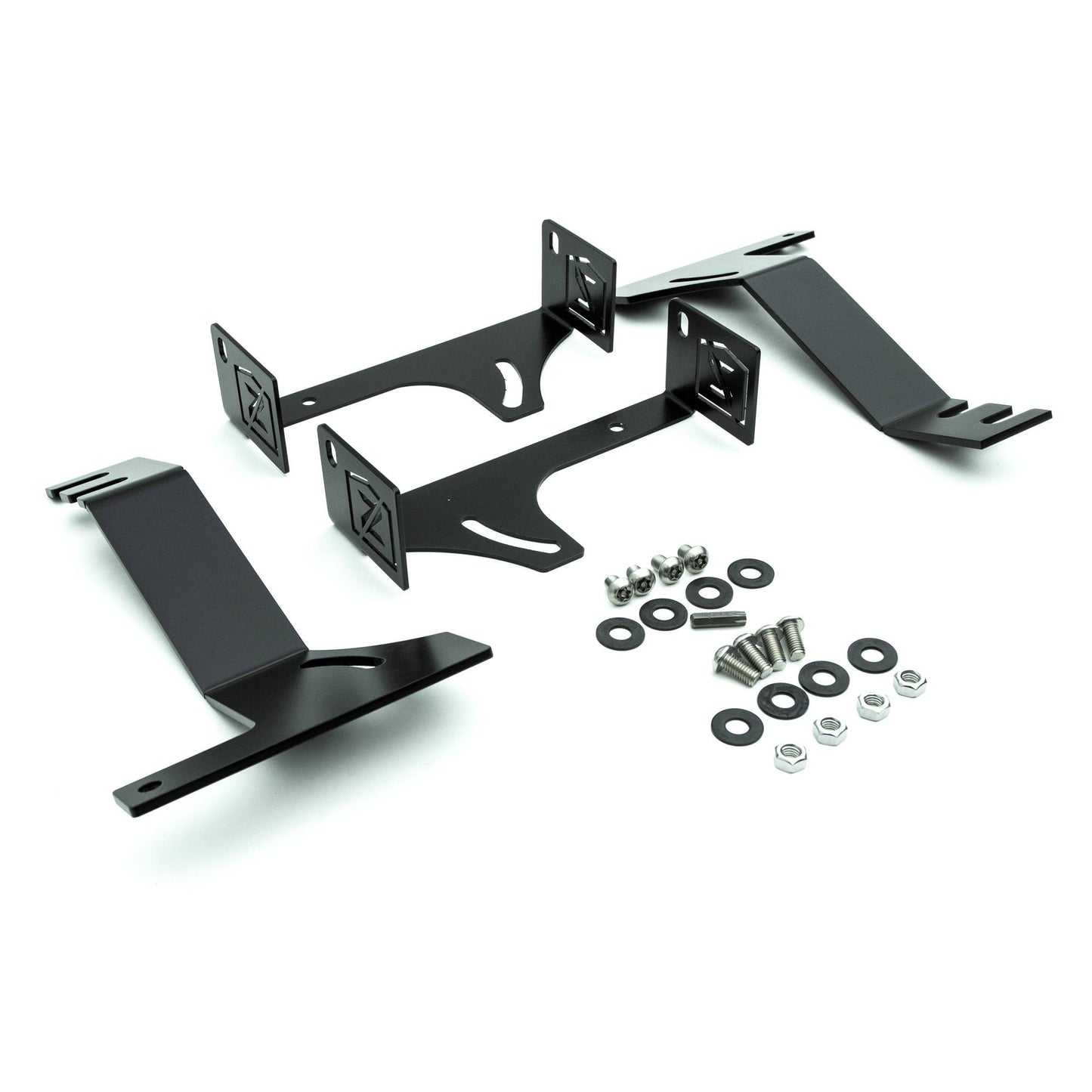 ZROADZ Z387581-KIT Black Mild Steel Rear Bumper LED Kit Fits 2016-2019 Nissan Titan