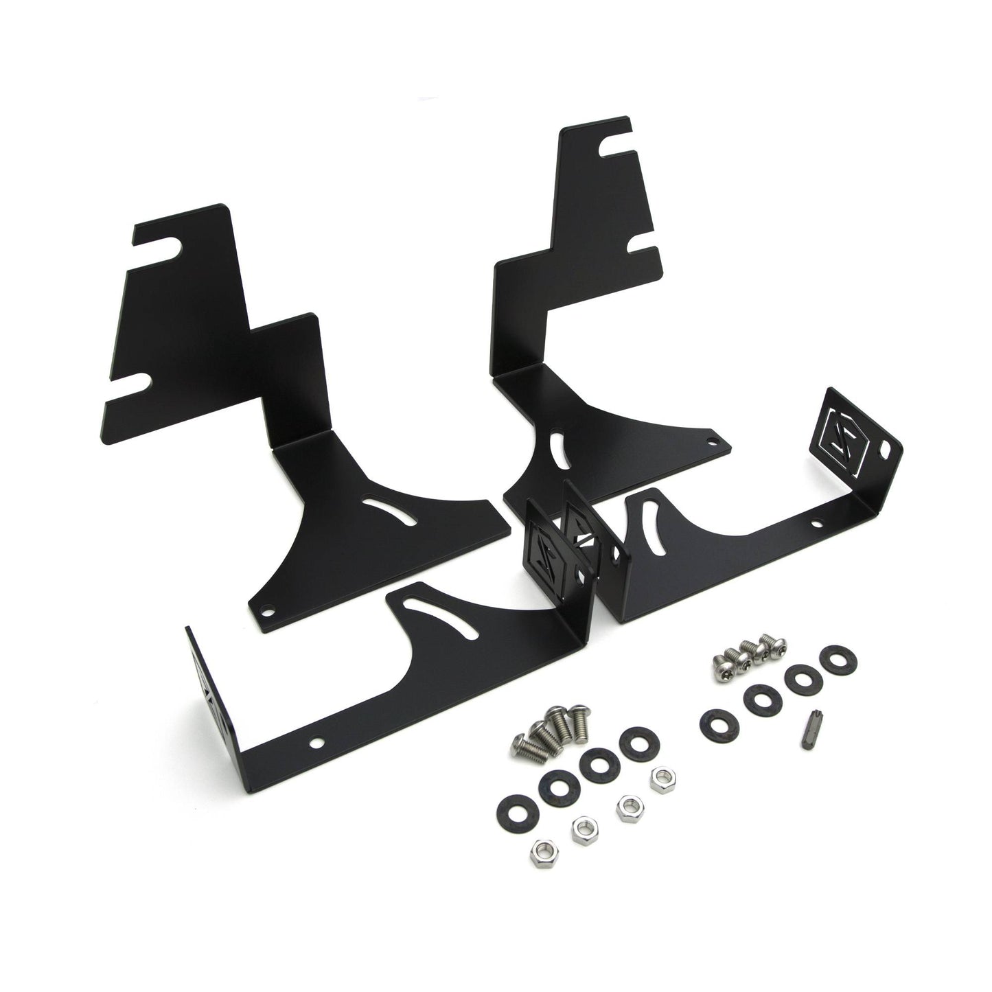 ZROADZ Z382671 Black Mild Steel Rear Bumper LED Bracket Fits 2015-2020 Chevrolet Colorado