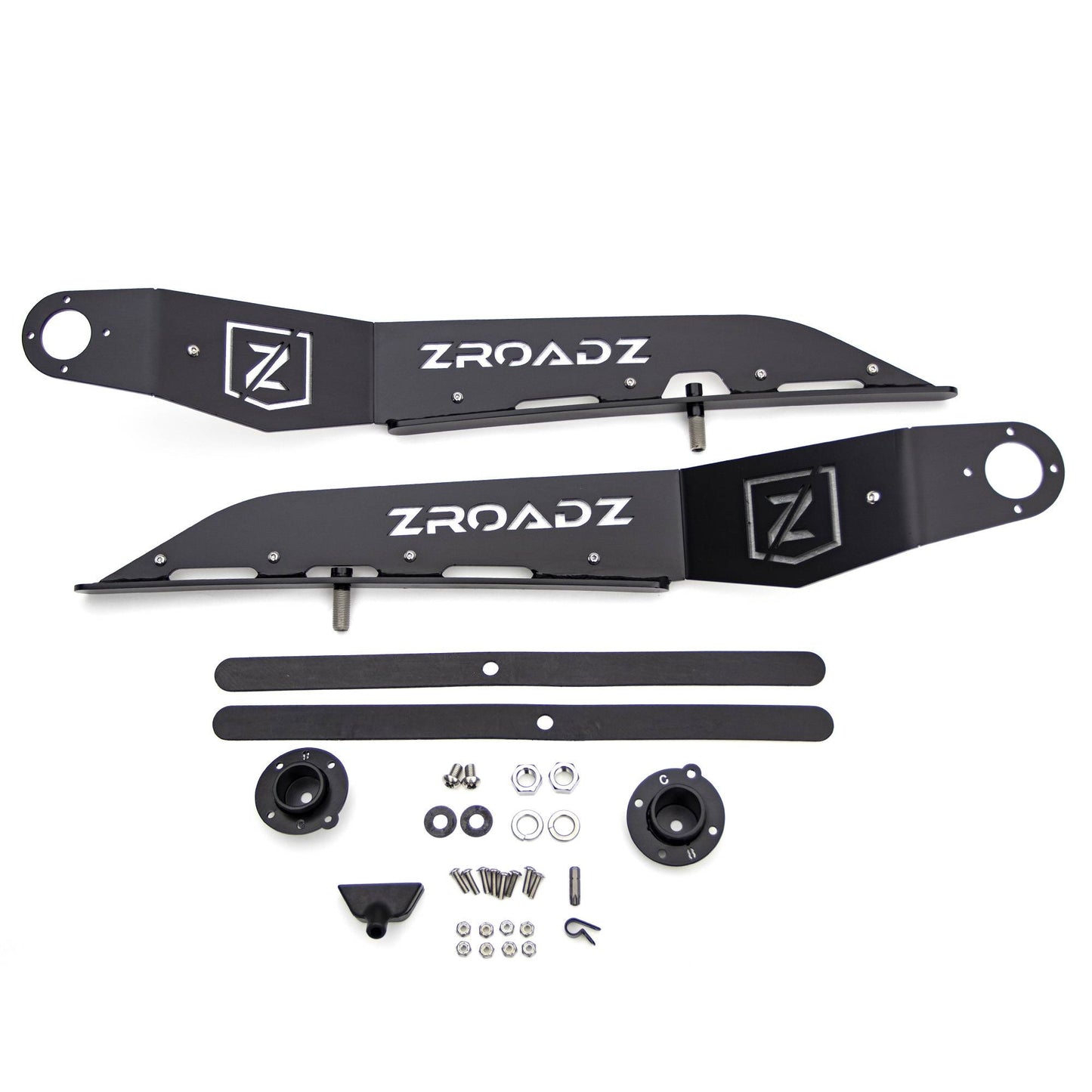 ZROADZ Z335461-KIT-C Black Mild Steel Front Roof LED Kit Fits 1999-2016 Ford F-250 F-350 F-450 F-550