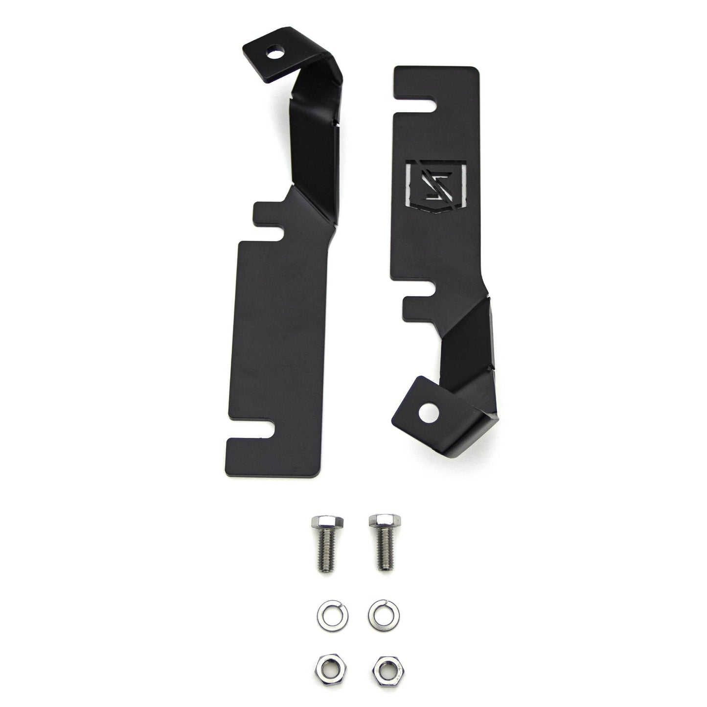 ZROADZ Z366641 Black Mild Steel Hood Hinge LED Bracket Fits 2016-2017 Ford Explorer