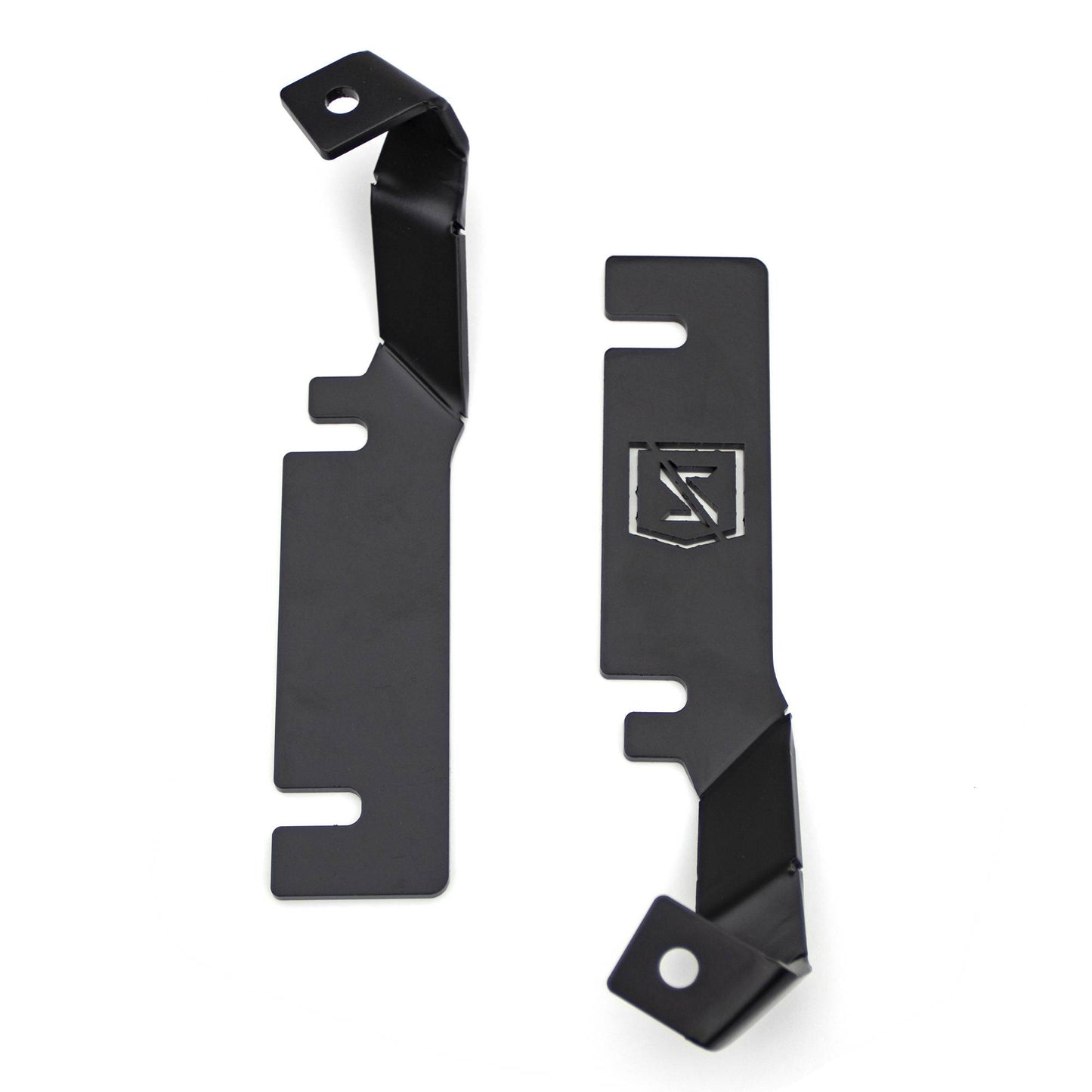 ZROADZ Z366641 Black Mild Steel Hood Hinge LED Bracket Fits 2016-2017 Ford Explorer