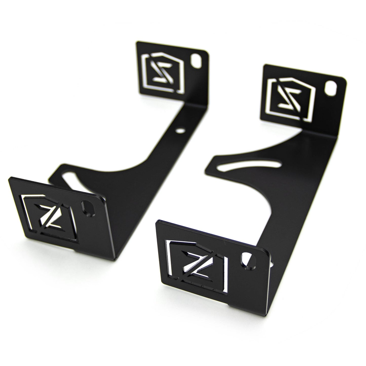 ZROADZ Z384551 Black Mild Steel Rear Bumper LED Bracket Fits 2015-2018 Ram Rebel