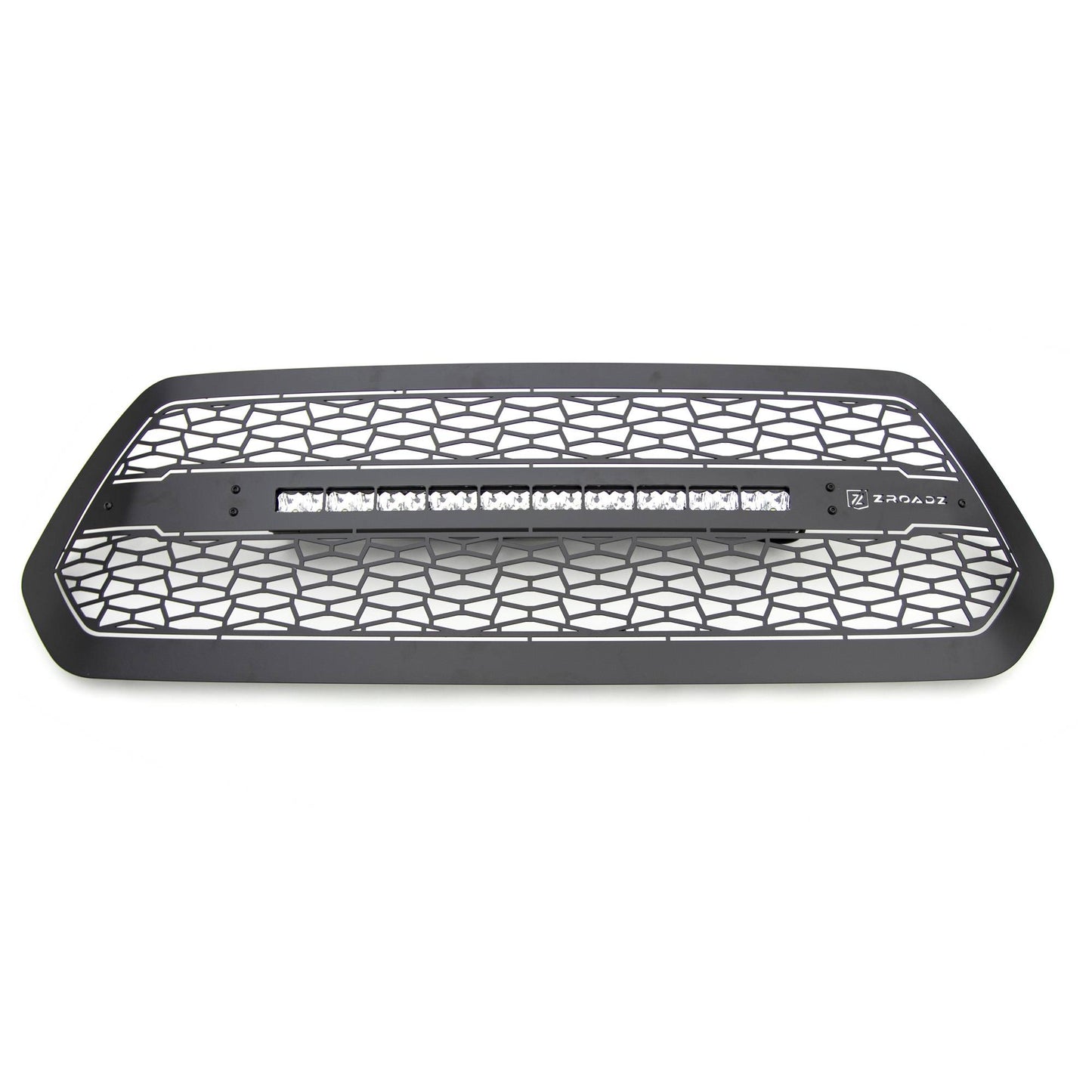 ZROADZ Z319411 Black Mild Steel Main Grille Fits 2016-2017 Toyota Tacoma