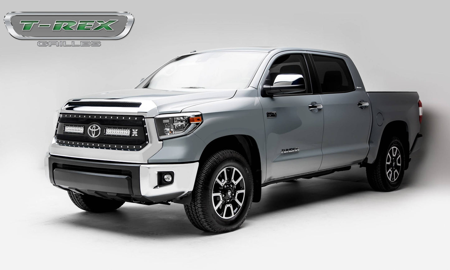 T-REX Grilles 6319661 Black Mild Steel Small Mesh Grille Fits 2018-2021 Toyota Tundra