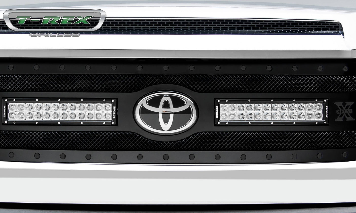 T-REX Grilles 6319661-BR Black Mild Steel Small Mesh Grille Fits 2018-2021 Toyota Tundra