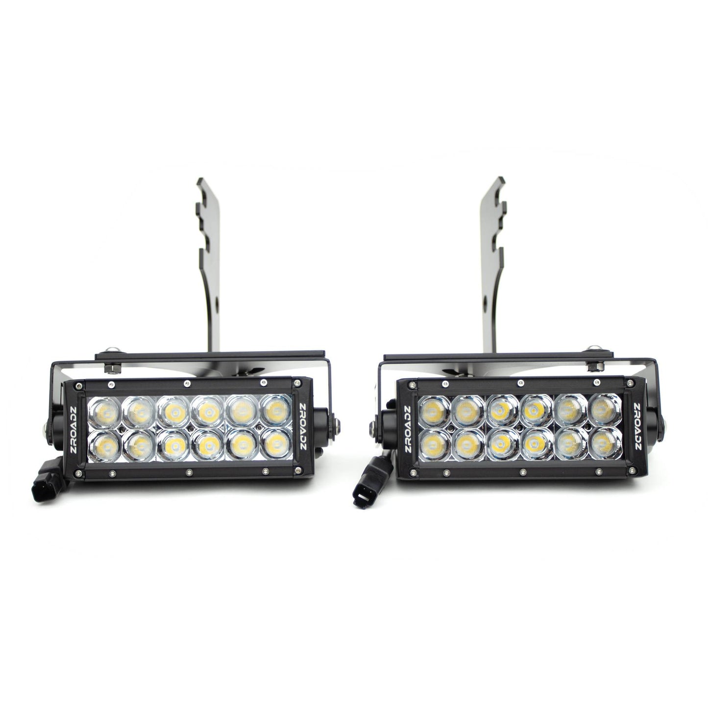 ZROADZ Z389401-KIT Black Mild Steel Rear Bumper LED Kit Fits 2016 -2023 Toyota Tacoma