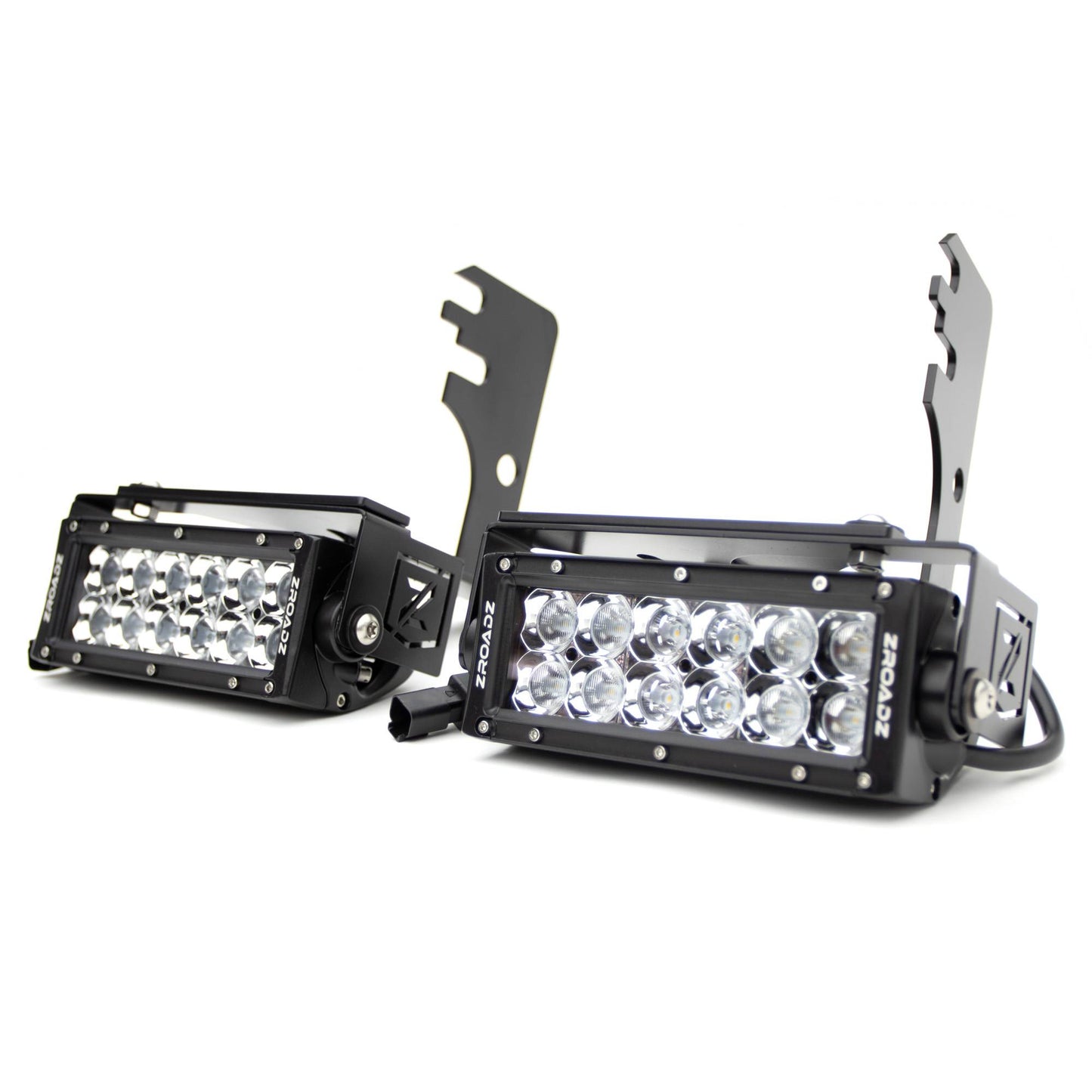 ZROADZ Z389401-KIT Black Mild Steel Rear Bumper LED Kit Fits 2016 -2023 Toyota Tacoma