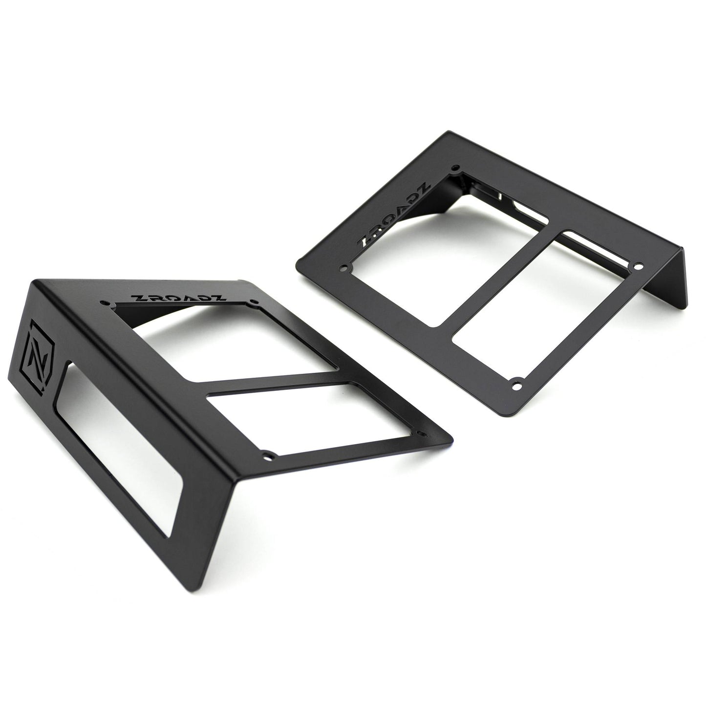 ZROADZ Z384811 Black Stainless Steel Tail Light Protector LED Bracket Fits 2007-2018 Jeep Wrangler JK Wrangler JKU