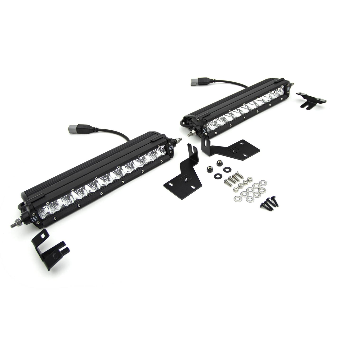 ZROADZ Z415371-KIT Black Mild Steel OEM Grille LED Kit Fits 2017-2019 Ford F-250 Platinum F-350 Platinum F-450 Platinum F-550 Platinum