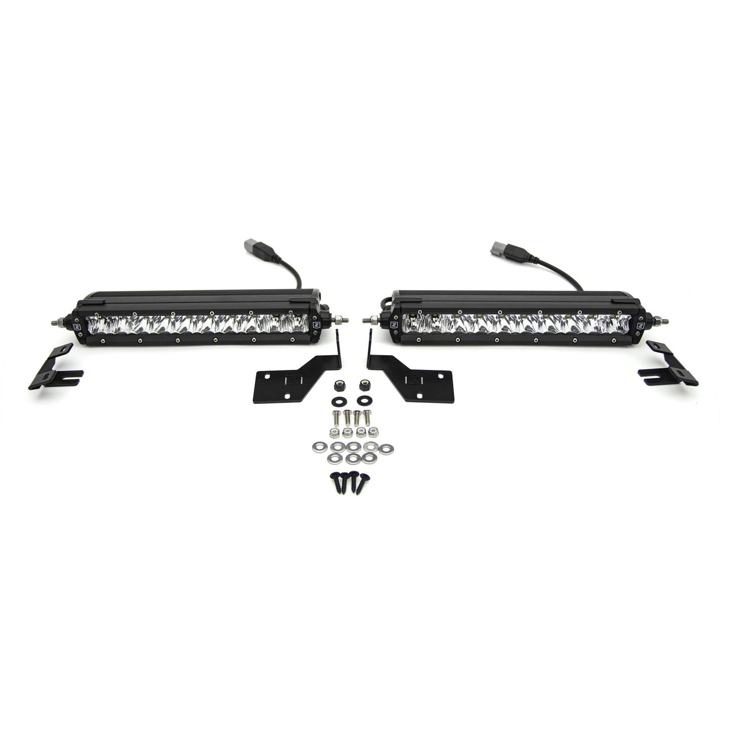 ZROADZ Z415371-KIT Black Mild Steel OEM Grille LED Kit Fits 2017-2019 Ford F-250 Platinum F-350 Platinum F-450 Platinum F-550 Platinum