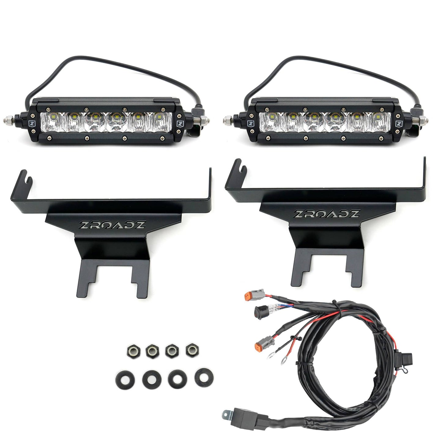 ZROADZ Z394941-KIT Black Stainless Steel Rear Window LED Kit Fits 2018-2023 Jeep Wrangler JL Wrangler JLU
