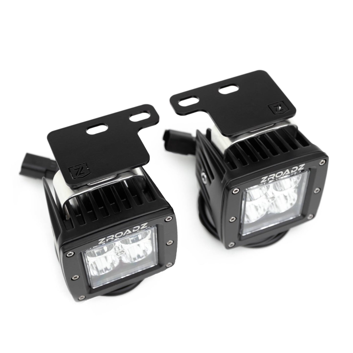 ZROADZ Z385651-KIT Black Mild Steel Rear Bumper LED Kit Fits 2017-2020 Ford F-150 Raptor