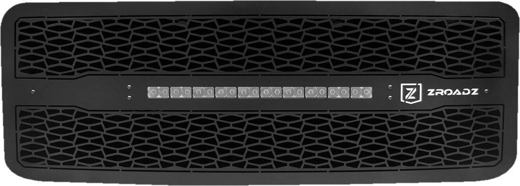 T-REX Grilles Z315461 Black Mild Steel Laser Cut Pattern Grille Fits 2011-2016 Ford F-250 F-350 F-450 F-550