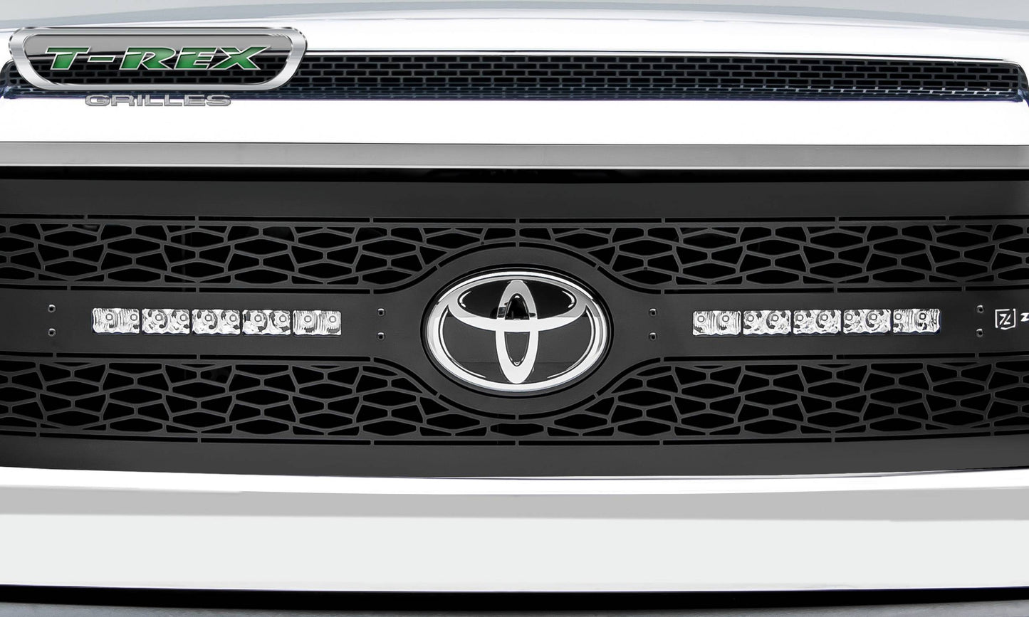 T-REX Grilles Z319661 Black Mild Steel Laser Cut Pattern Grille Fits 2018-2021 Toyota Tundra