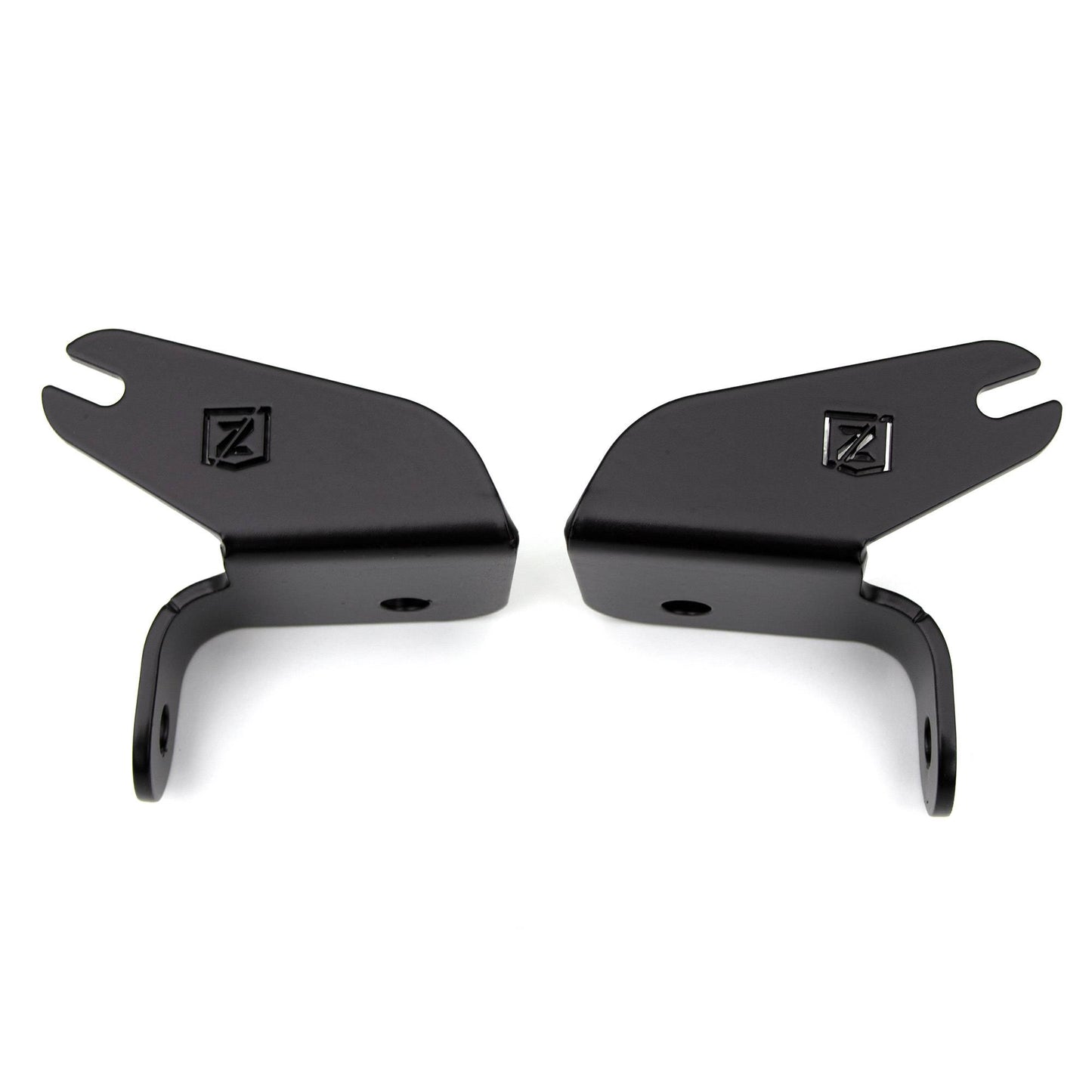ZROADZ Z325421 Black Mild Steel Front Bumper Top LED Bracket Fits 2021-2023 Ford Bronco