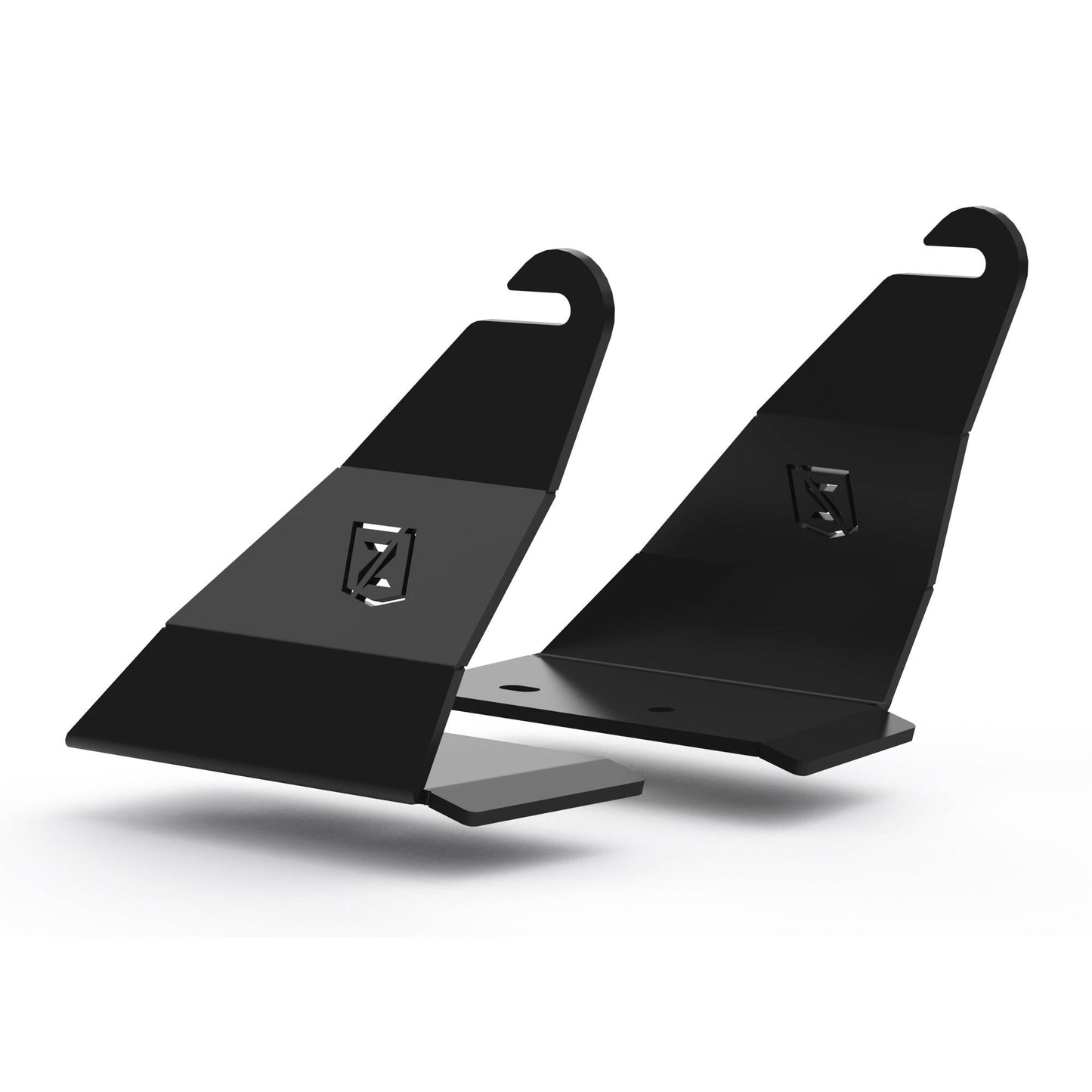 ZROADZ Z335401 Black Mild Steel Front Roof LED Bracket Fits 2021-2023 Ford Bronco