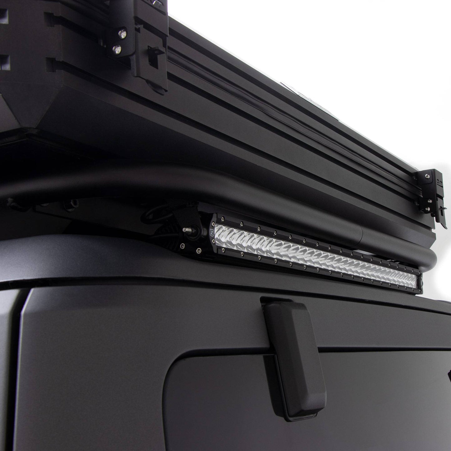 ZROADZ Z845421 Black Mild Steel Roof Rack Fits 2021-2023 Ford Bronco