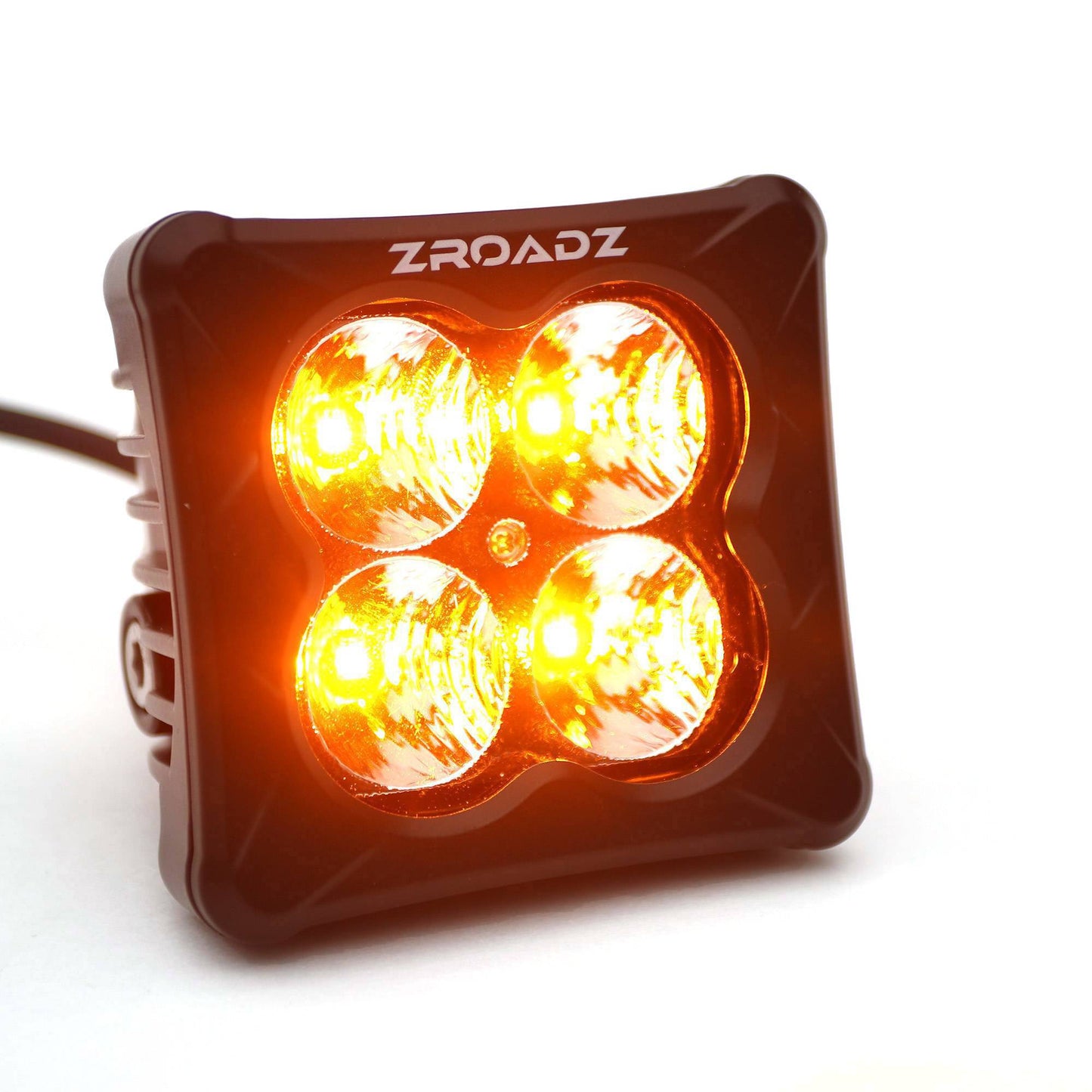 ZROADZ Z325431-KITAW Black Mild Steel Front Bumper Top LED Kit Fits 2021-2023 Ford Bronco