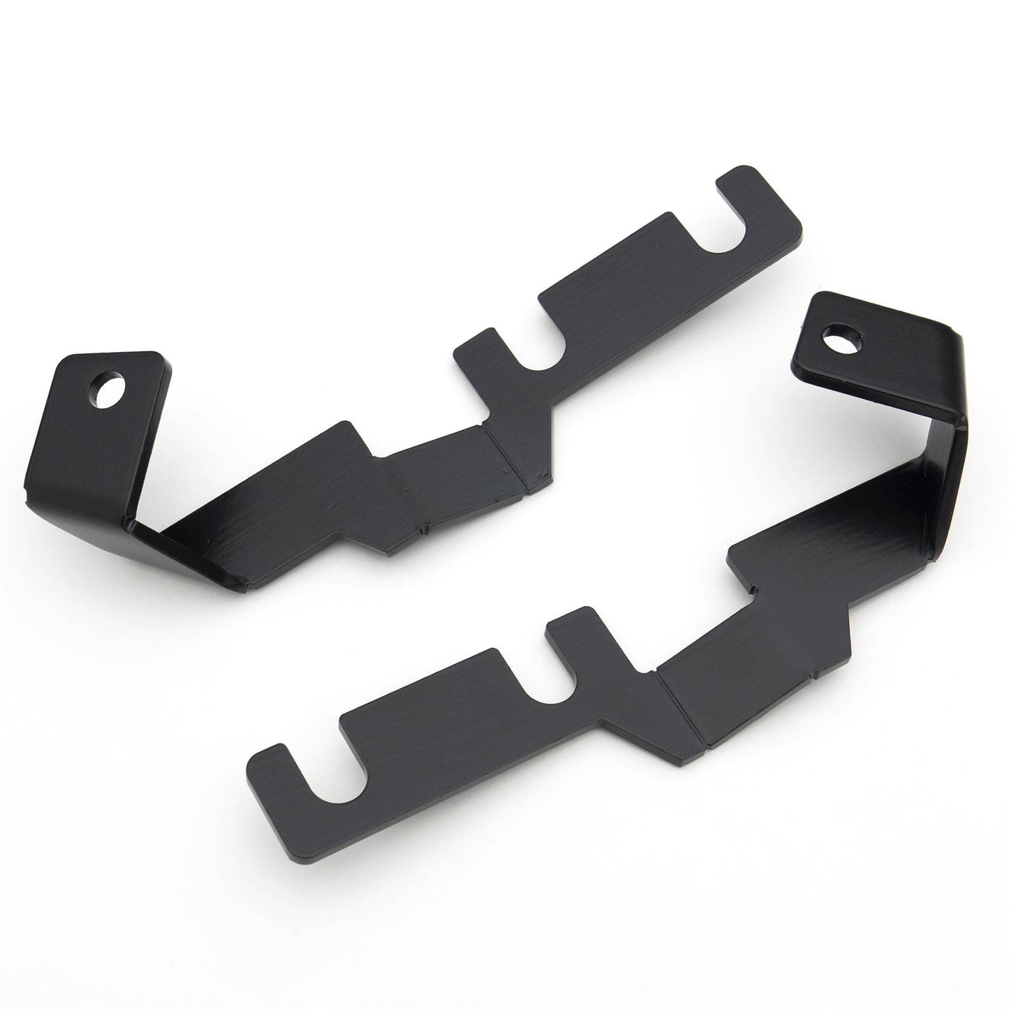 ZROADZ Z369401-KIT4 Black Mild Steel Hood Hinge LED Kit Fits 2016 -2023 Toyota Tacoma