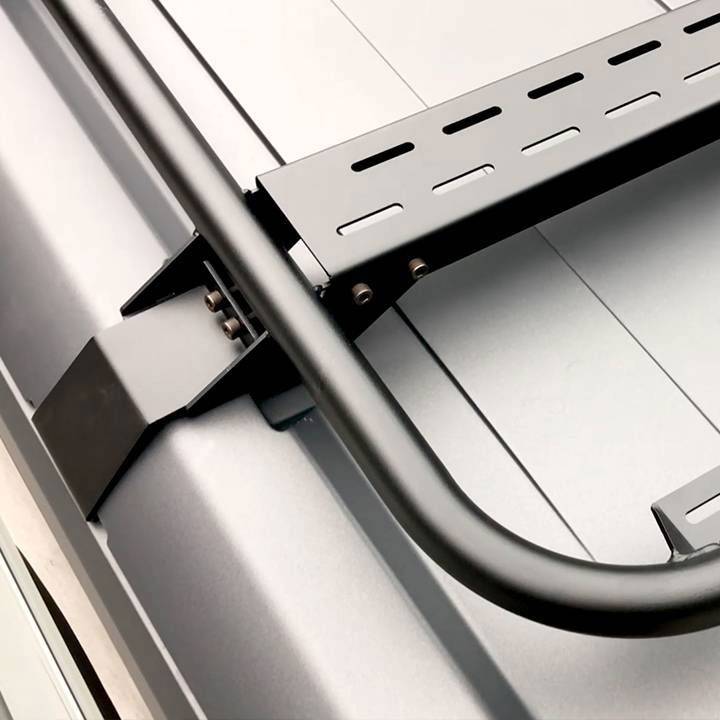 ZROADZ Z845401 Black Mild Steel Roof Rack Fits 2021-2023 Ford Bronco