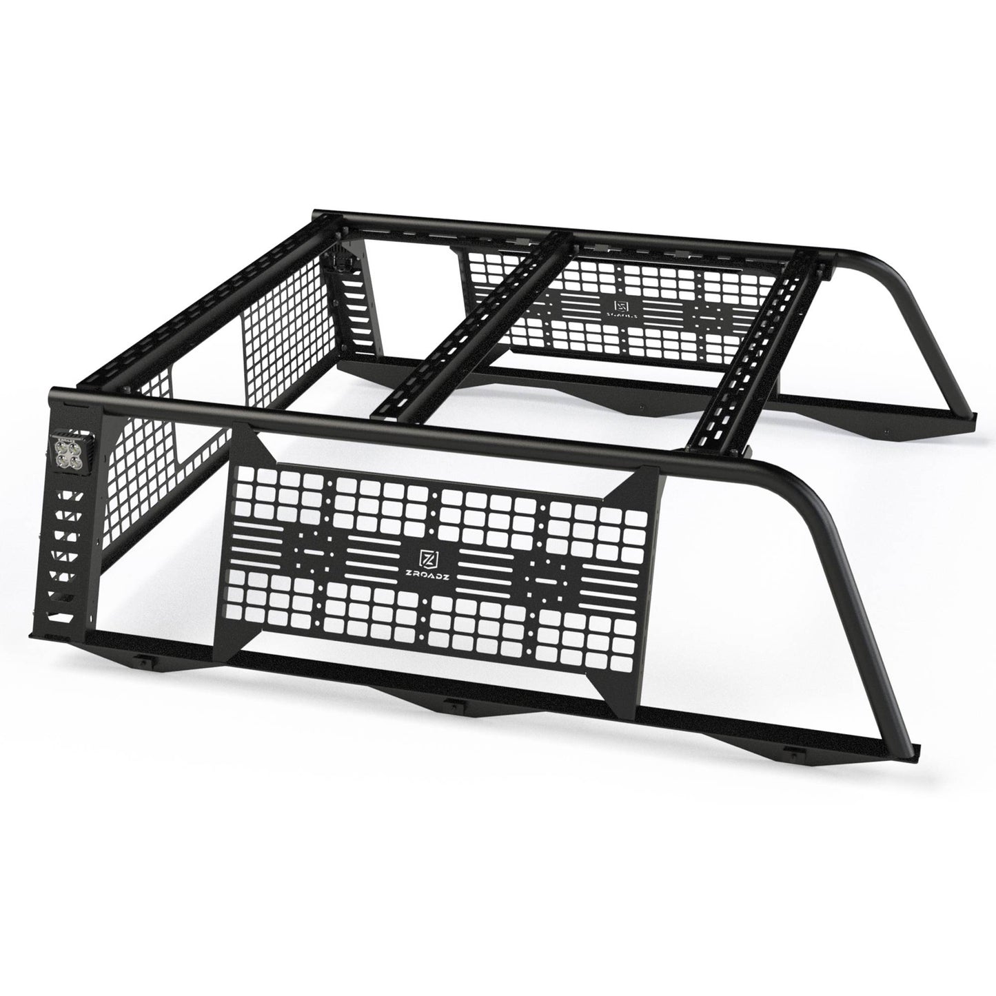 ZROADZ Z859661 Black Mild Steel MOLLE Overland Rack Fits 2014-2021 Toyota Tundra