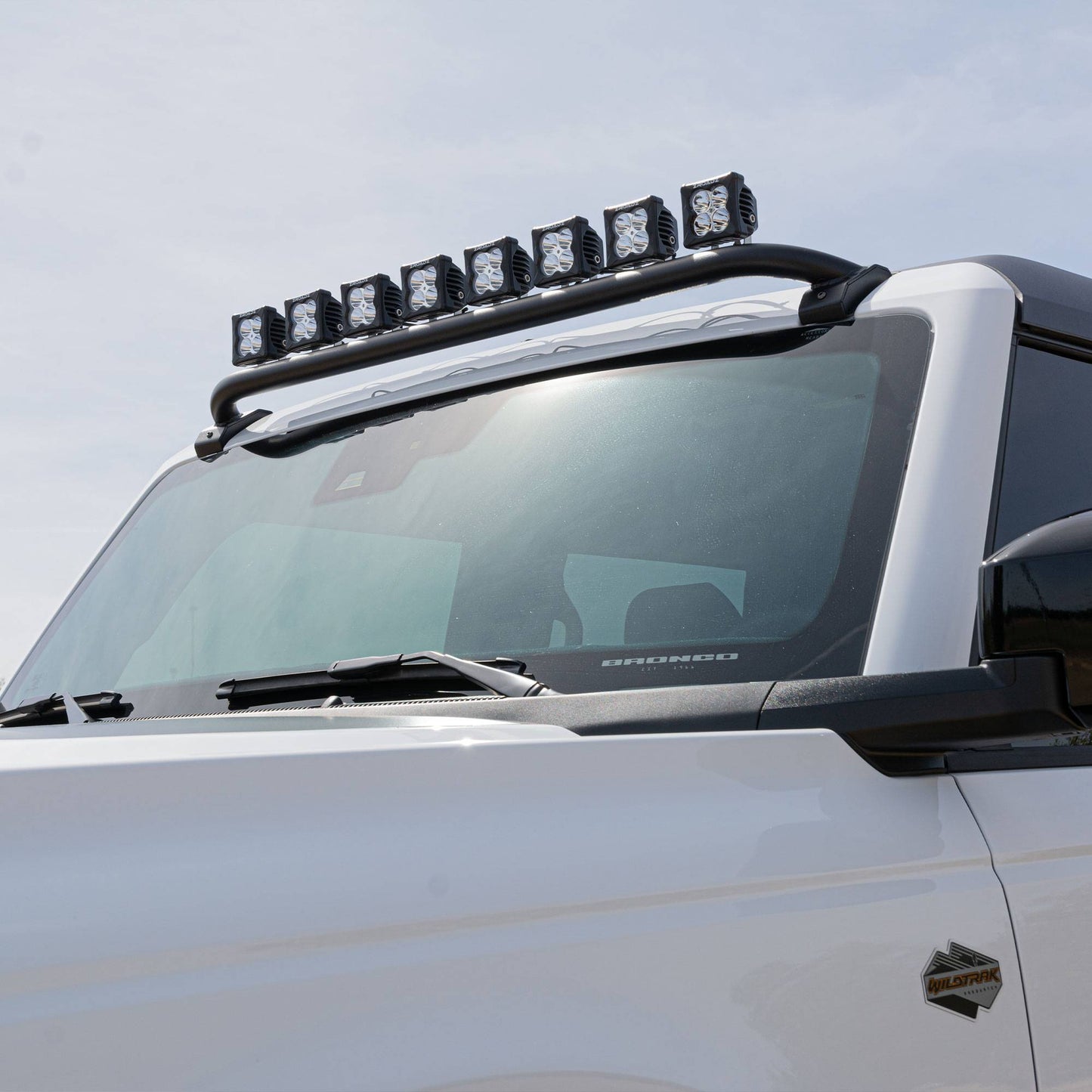 ZROADZ Z935401-KITAW Black Mild Steel Front Roof LED Kit Fits 2021-2023 Ford Bronco