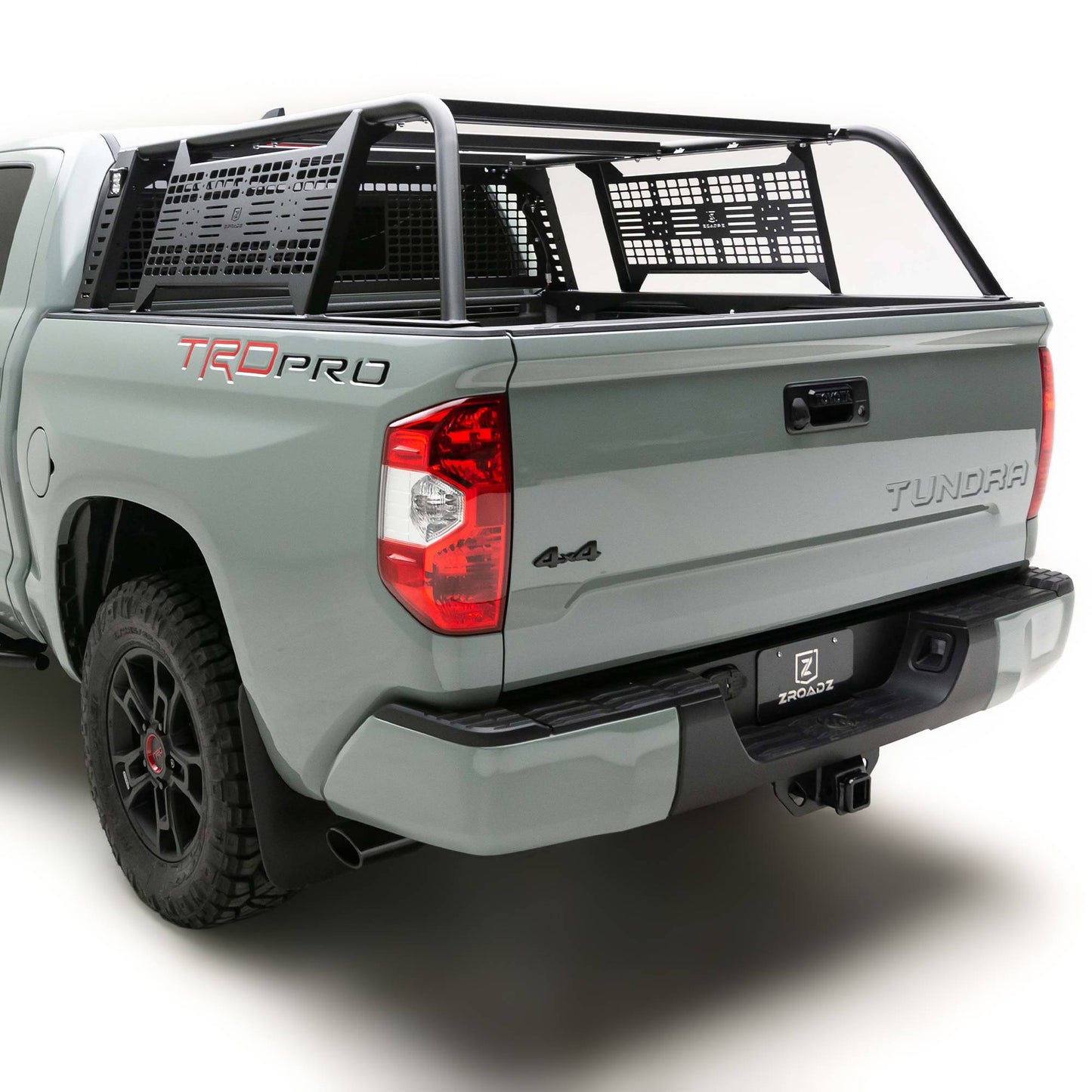ZROADZ Z859661 Black Mild Steel MOLLE Overland Rack Fits 2014-2021 Toyota Tundra