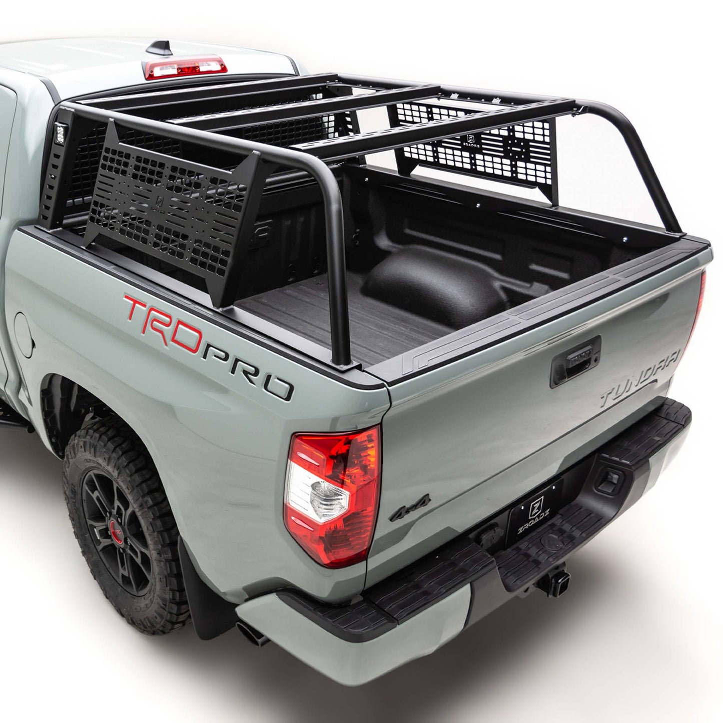 ZROADZ Z859661 Black Mild Steel MOLLE Overland Rack Fits 2014-2021 Toyota Tundra