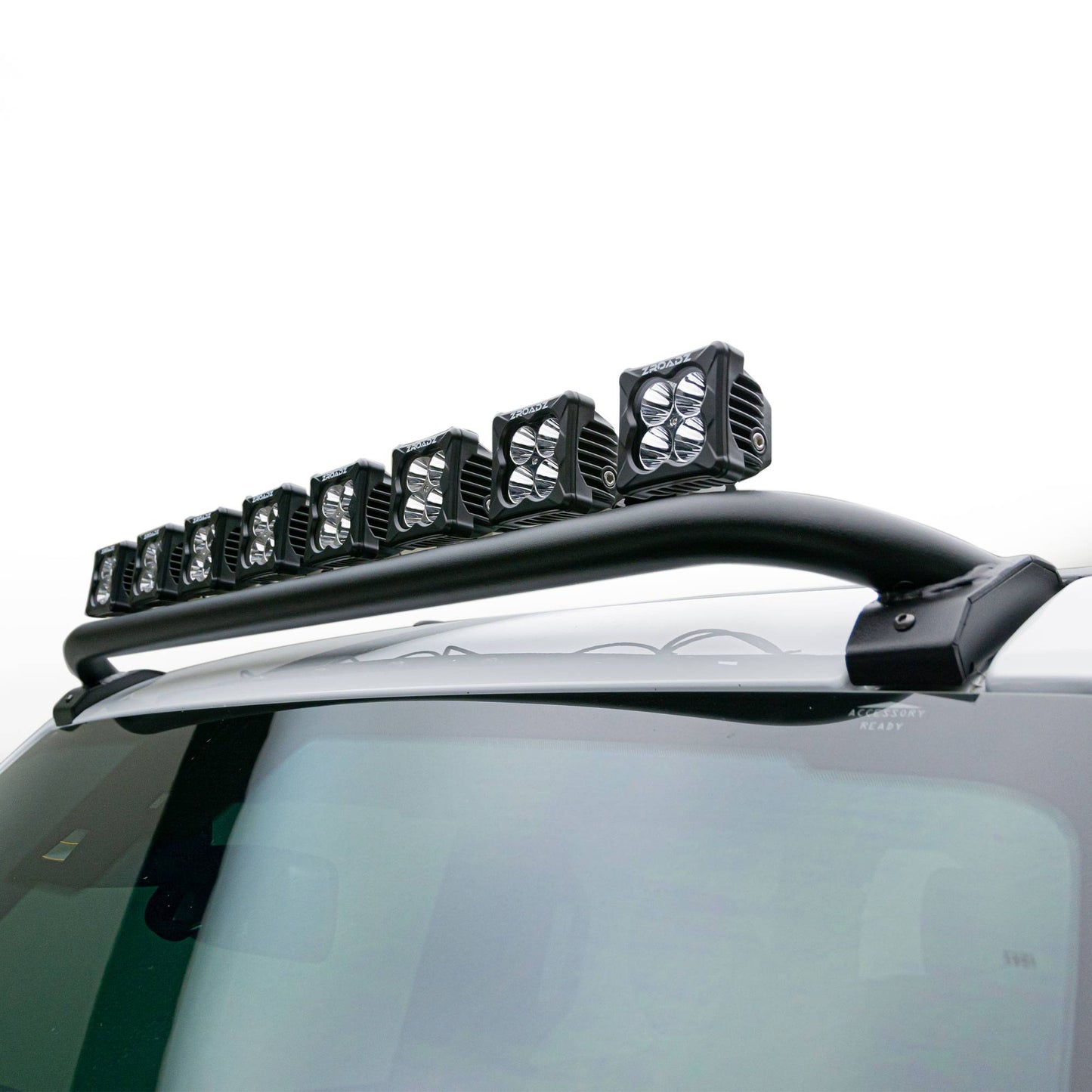 ZROADZ Z935401-KITAW Black Mild Steel Front Roof LED Kit Fits 2021-2023 Ford Bronco