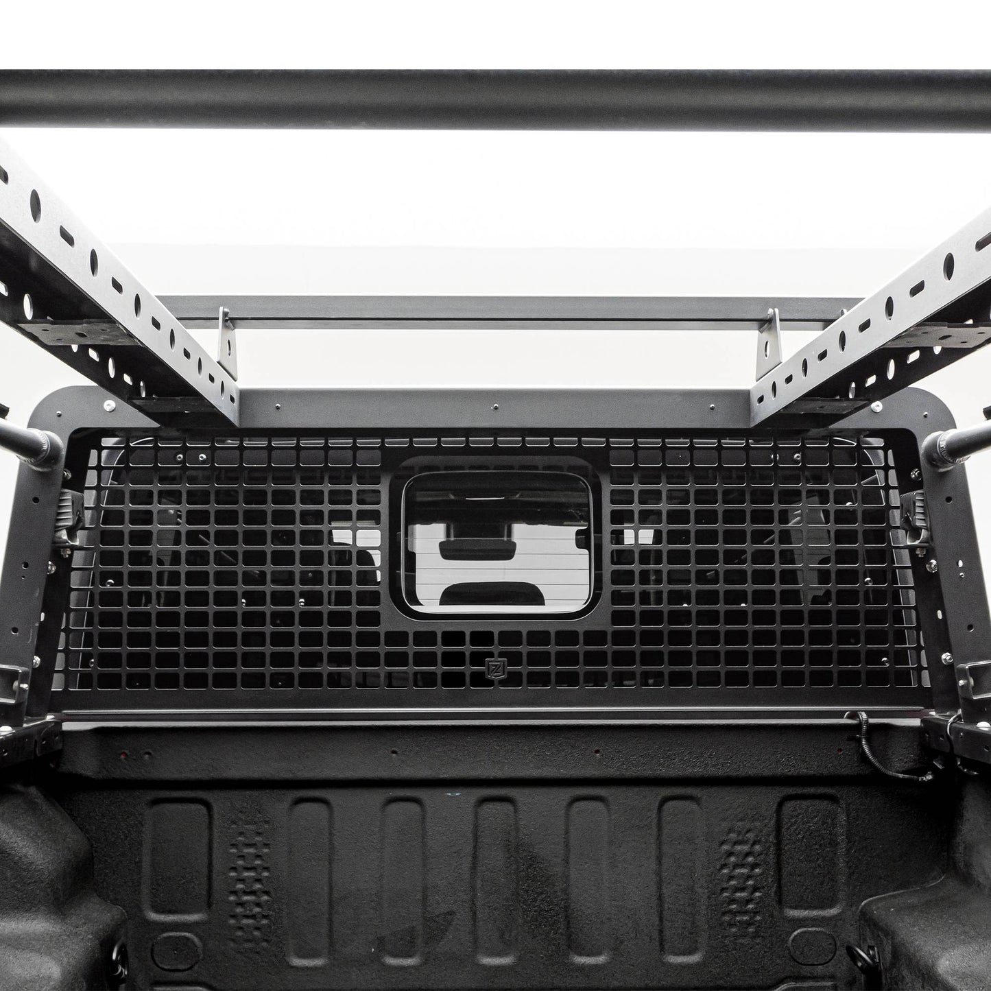 ZROADZ Z834031 Black Mild Steel Access Overland Headache Rack Fits 2019-2023 Jeep Gladiator