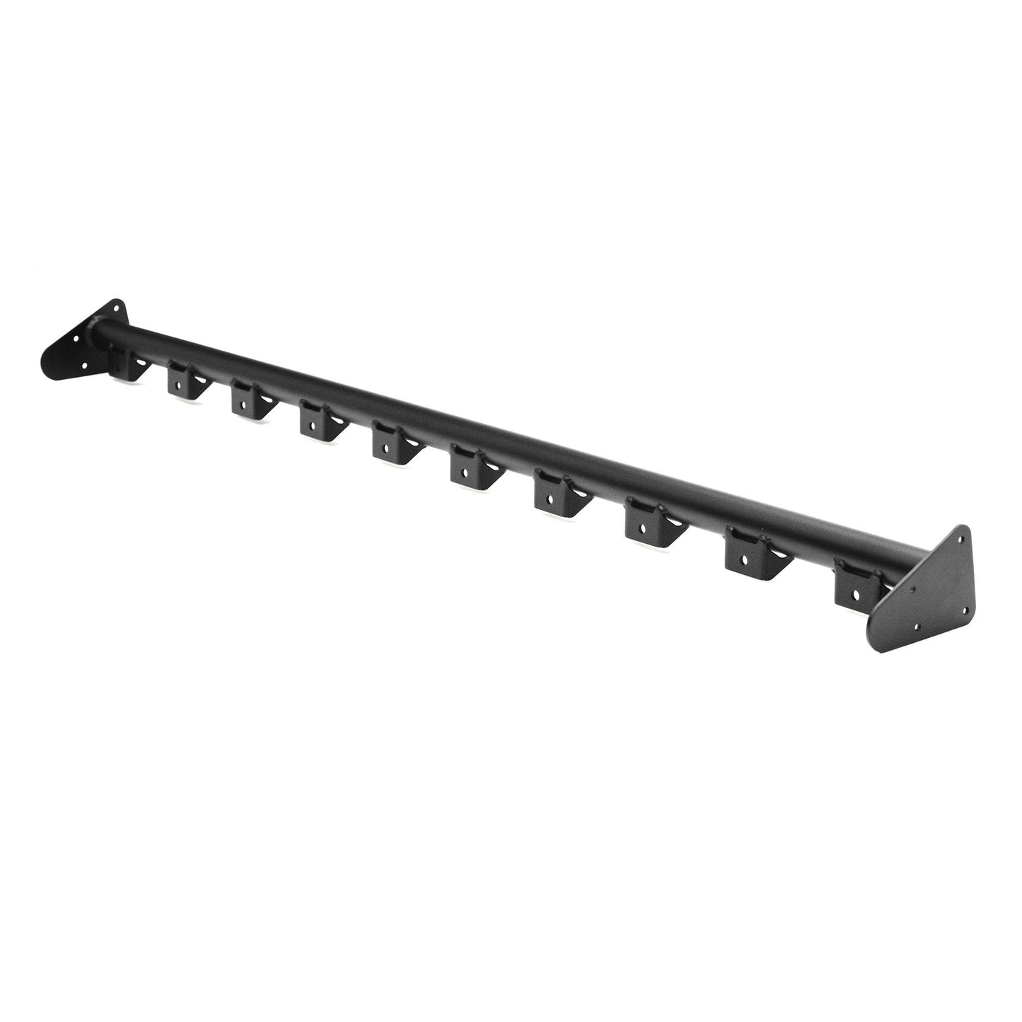 ZROADZ Z934931-BK4 Black Mild Steel Front Roof LED Bracket Fits 2019-2023 Jeep Gladiator