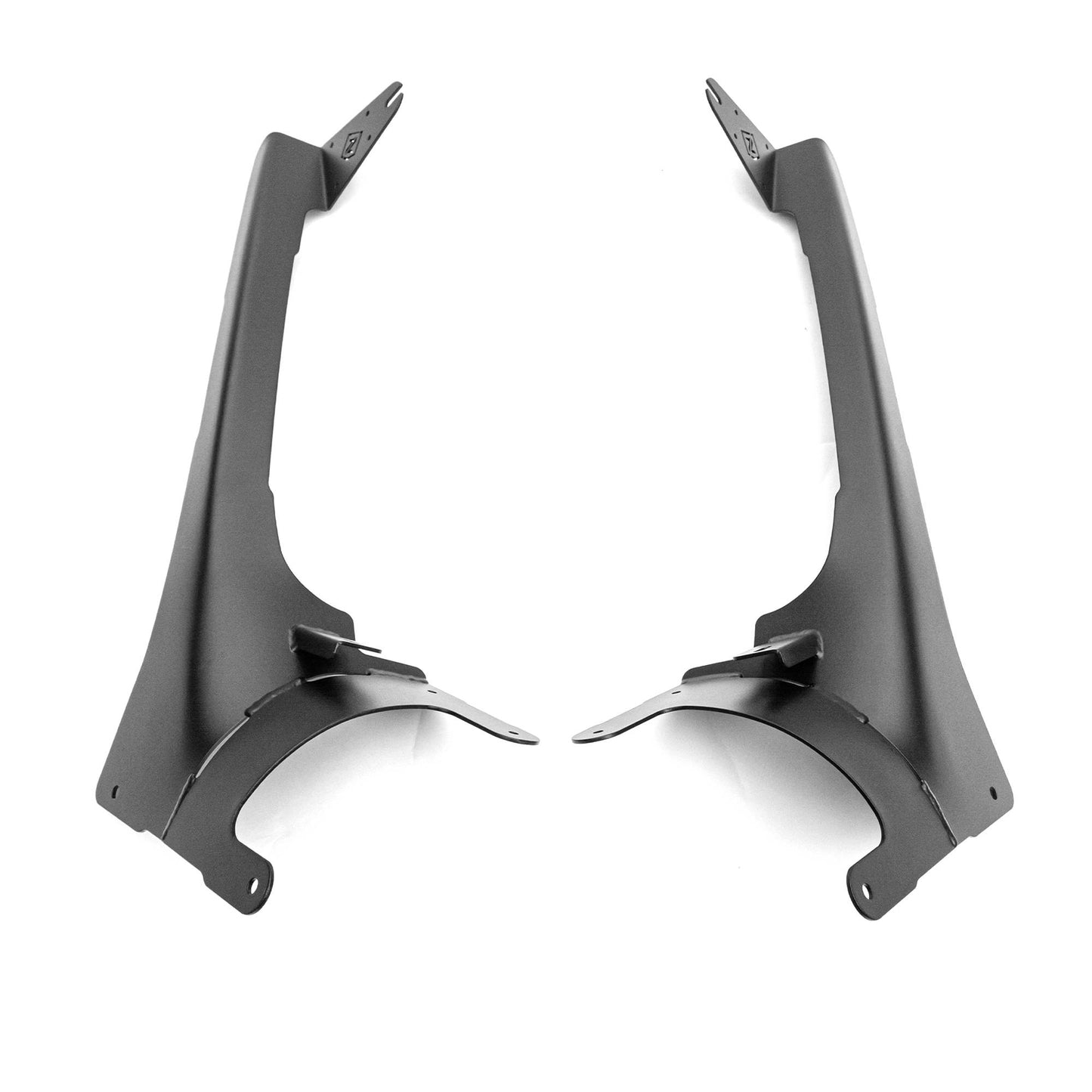 ZROADZ Z934931-KIT2AW Black Mild Steel Front Roof LED Kit Fits 2019-2023 Jeep Gladiator
