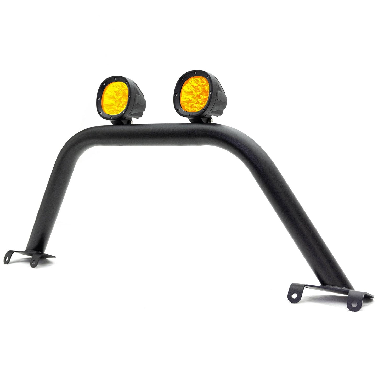 ZROADZ Z325441-KITA Black Mild Steel Front Bumper Top (Small Hoop) LED Kit Fits 2021-2023 Ford Bronco