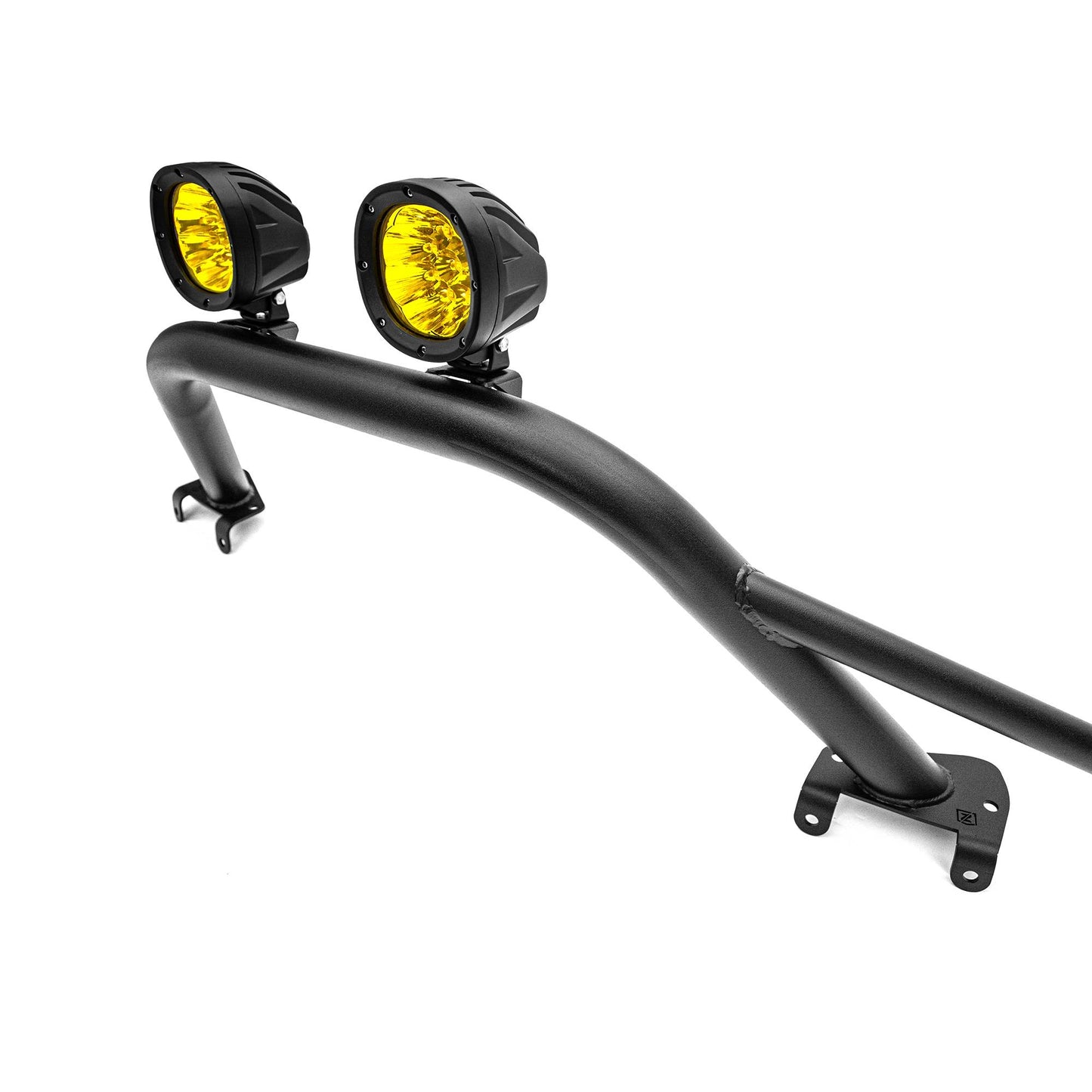 ZROADZ Z325451-KITA Black Mild Steel Front Bumper Top (Large Hoop) LED Kit Fits 2021-2023 Ford Bronco
