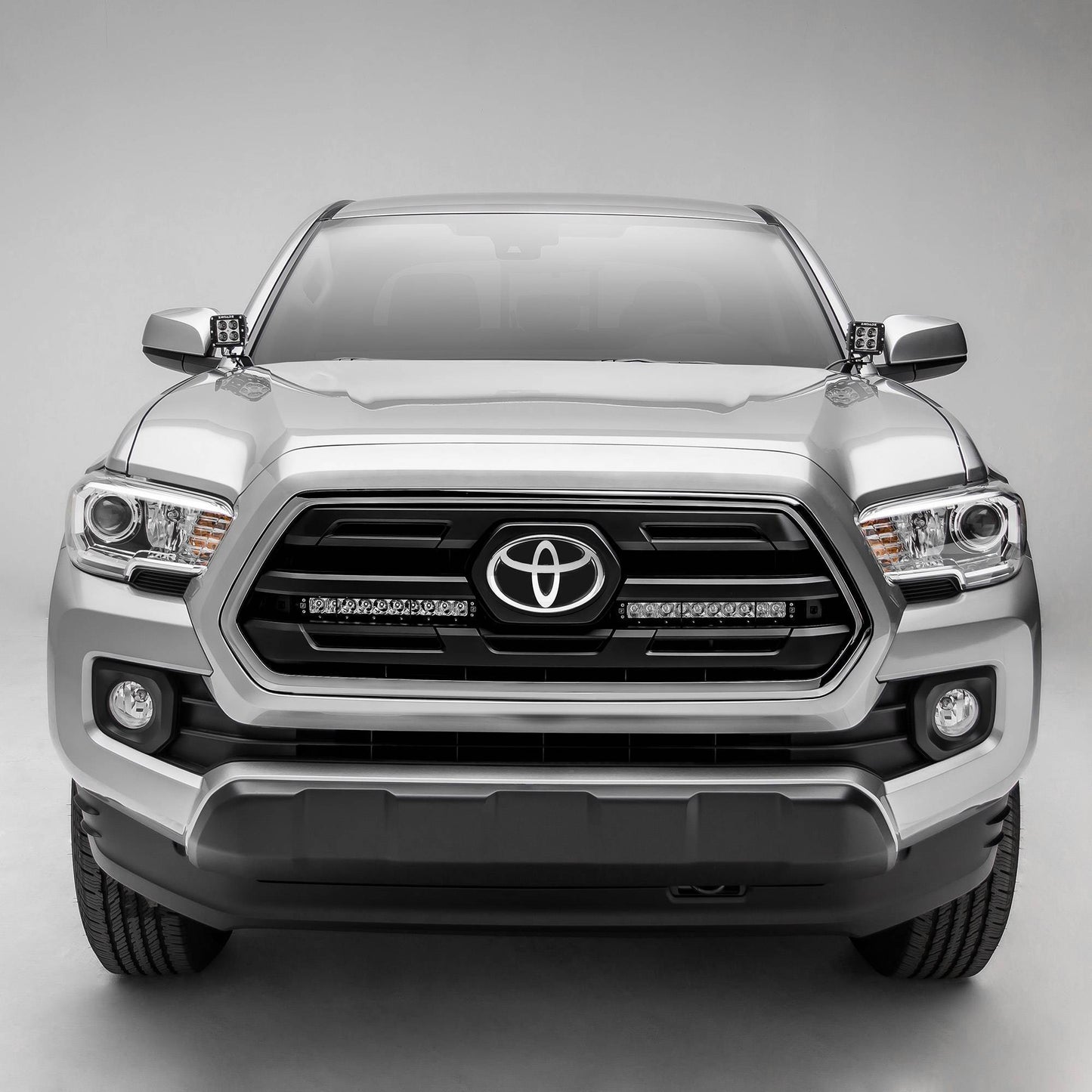 ZROADZ Z419611-KIT Black Stainless Steel OEM Grille LED Kit Fits 2018-2019 Toyota Tacoma