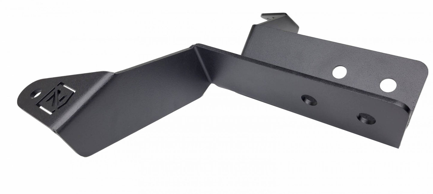 ZROADZ Z325572 Black Mild Steel Front Bumper Top LED Bracket Fits 2020-2022 Ford F-250 F-350 F-450 F-550
