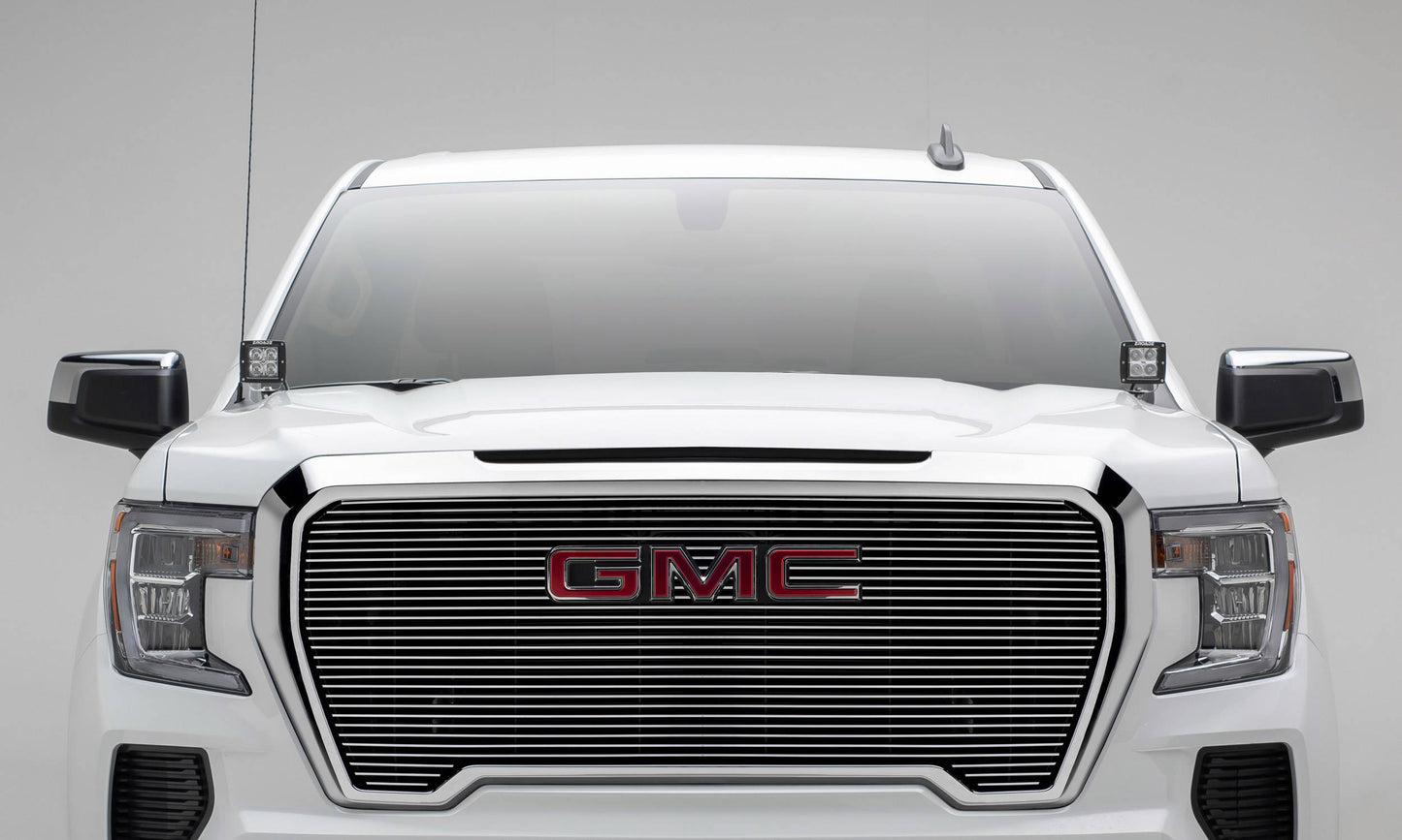T-REX Grilles 20214 Polished Aluminum Horizontal Grille Fits 2019-2022 GMC Sierra 1500 SLE Sierra 1500 SLT Sierra 1500 Eleveation Sierra 1500 AT4 Sierra 1500 Denali