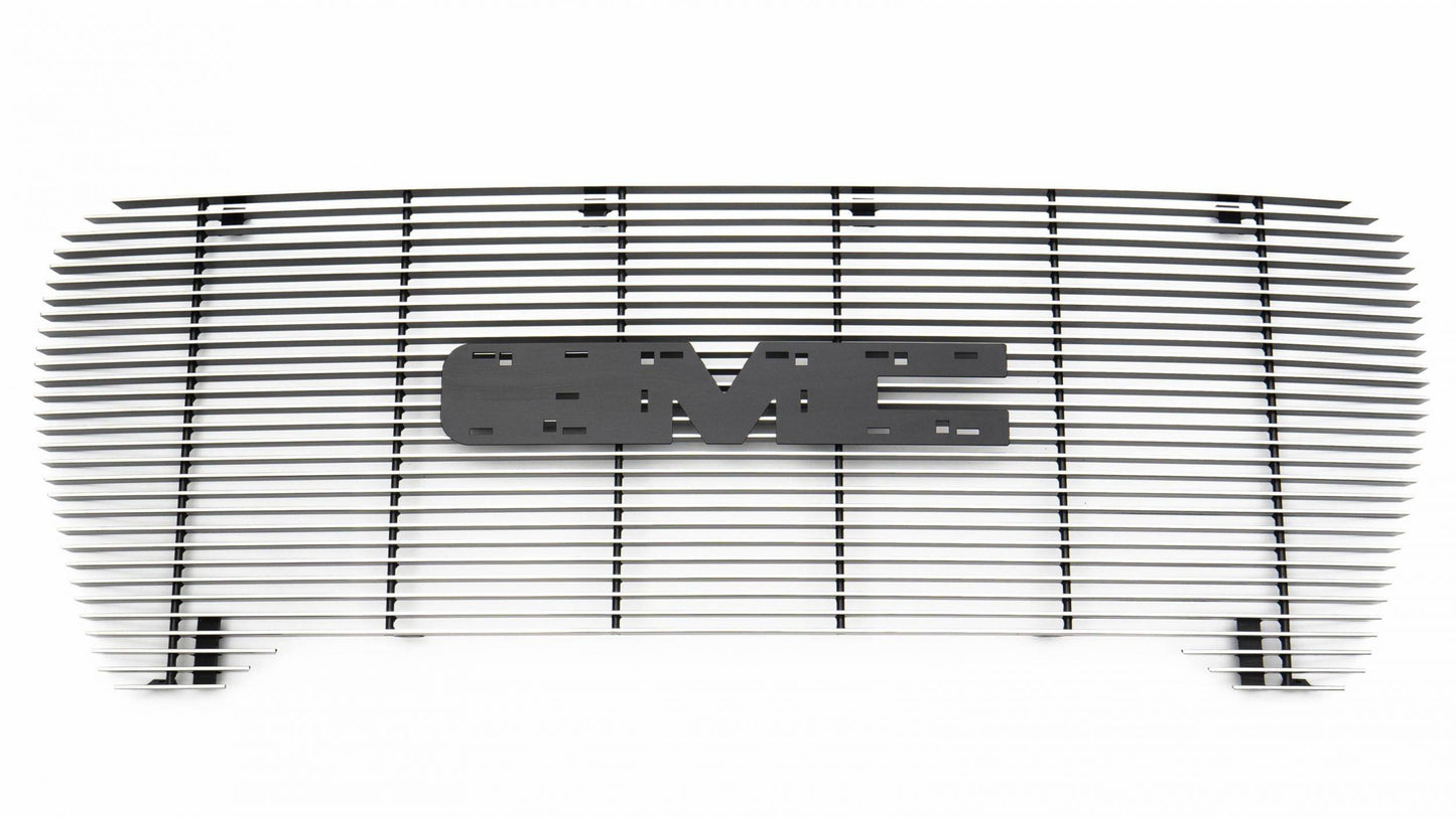 T-REX Grilles 20214 Polished Aluminum Horizontal Grille Fits 2019-2022 GMC Sierra 1500 SLE Sierra 1500 SLT Sierra 1500 Eleveation Sierra 1500 AT4 Sierra 1500 Denali