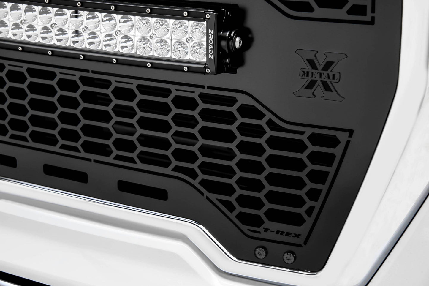 T-REX Grilles 7312281-BR Black Mild Steel Laser Cut Pattern Grille Fits 2019-2022 GMC Sierra 1500 SLE Sierra 1500 SLT Sierra 1500 Eleveation Sierra 1500 AT4 Sierra 1500 Denali