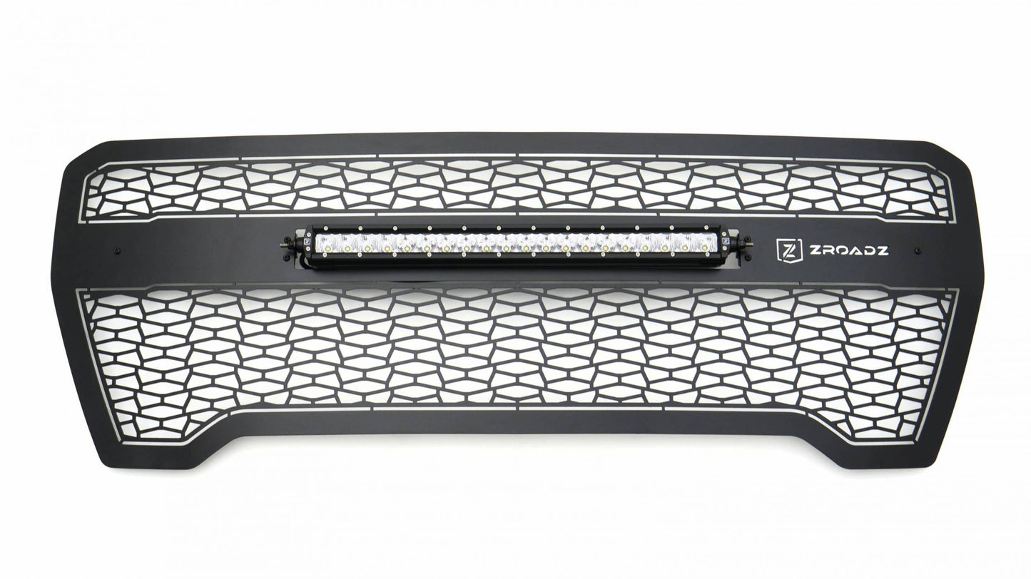 T-REX Grilles Z312281 Black Mild Steel Laser Cut Pattern Grille Fits 2019-2022 GMC Sierra 1500 SLE Sierra 1500 SLT Sierra 1500 Eleveation Sierra 1500 AT4 Sierra 1500 Denali
