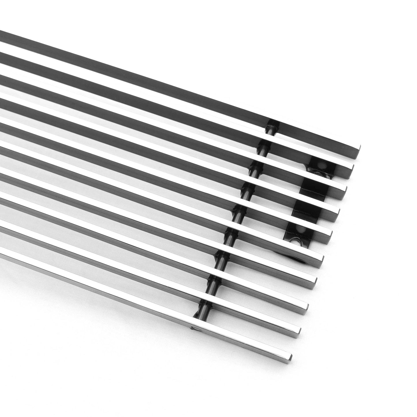 T-REX Grilles 25122 Polished Aluminum Horizontal Bumper Grille Fits 2015-2019 Chevrolet Silverado 2500