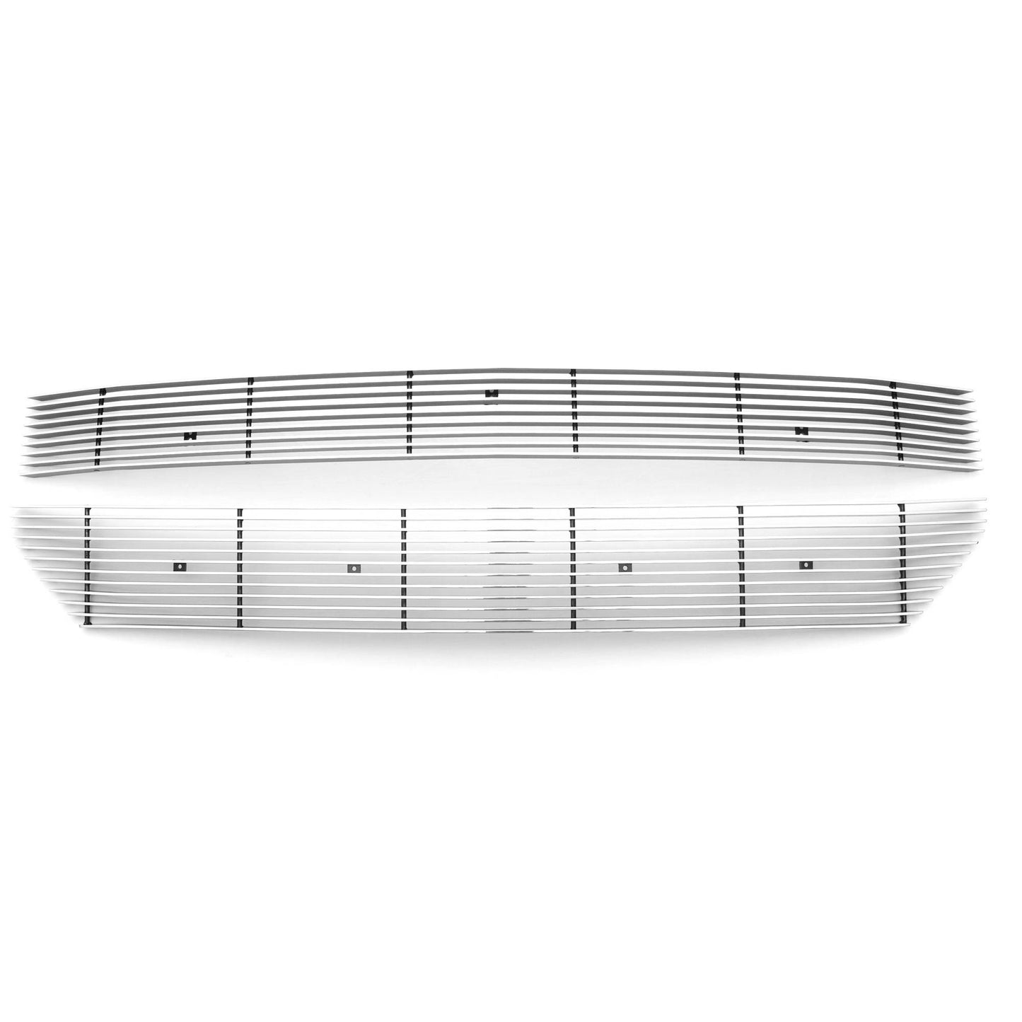 T-REX Grilles 6211270 Polished Aluminum Horizontal Grille Fits 2016-2018 Chevrolet Silverado 1500