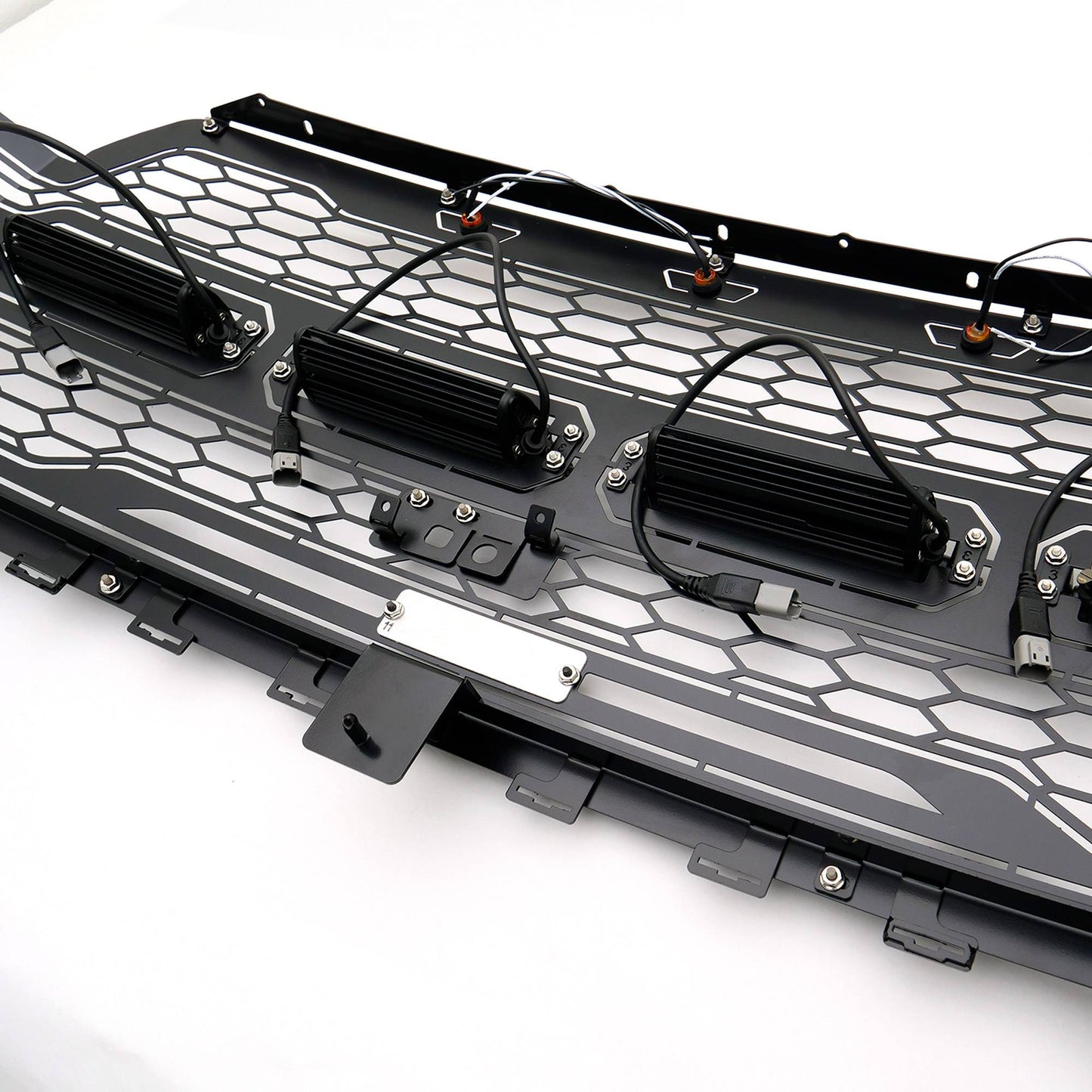 T-REX Grilles 6515791 Black Mild Steel Laser Cut Pattern Grille Fits 2018-2020 Ford F-150