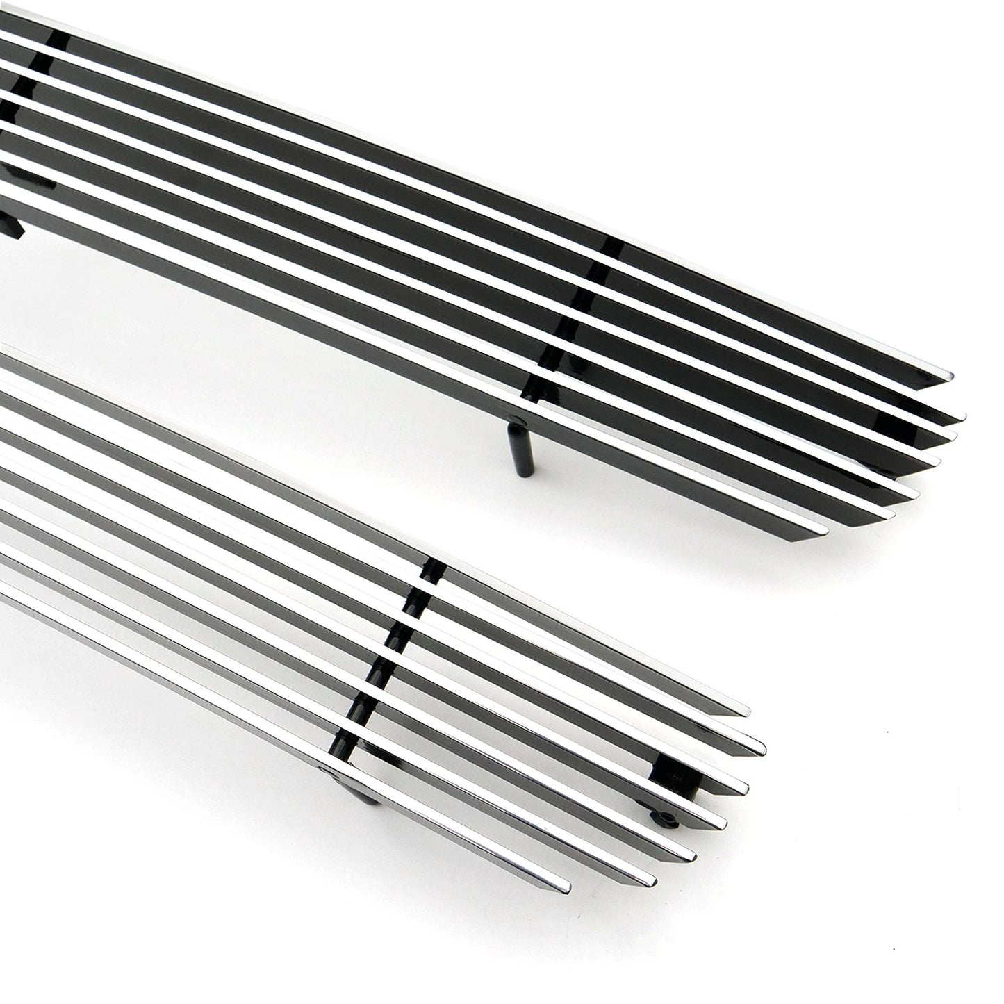 T-REX Grilles 20075 Polished Aluminum Horizontal Grille Fits 1999-2002 Chevrolet Silverado 1500