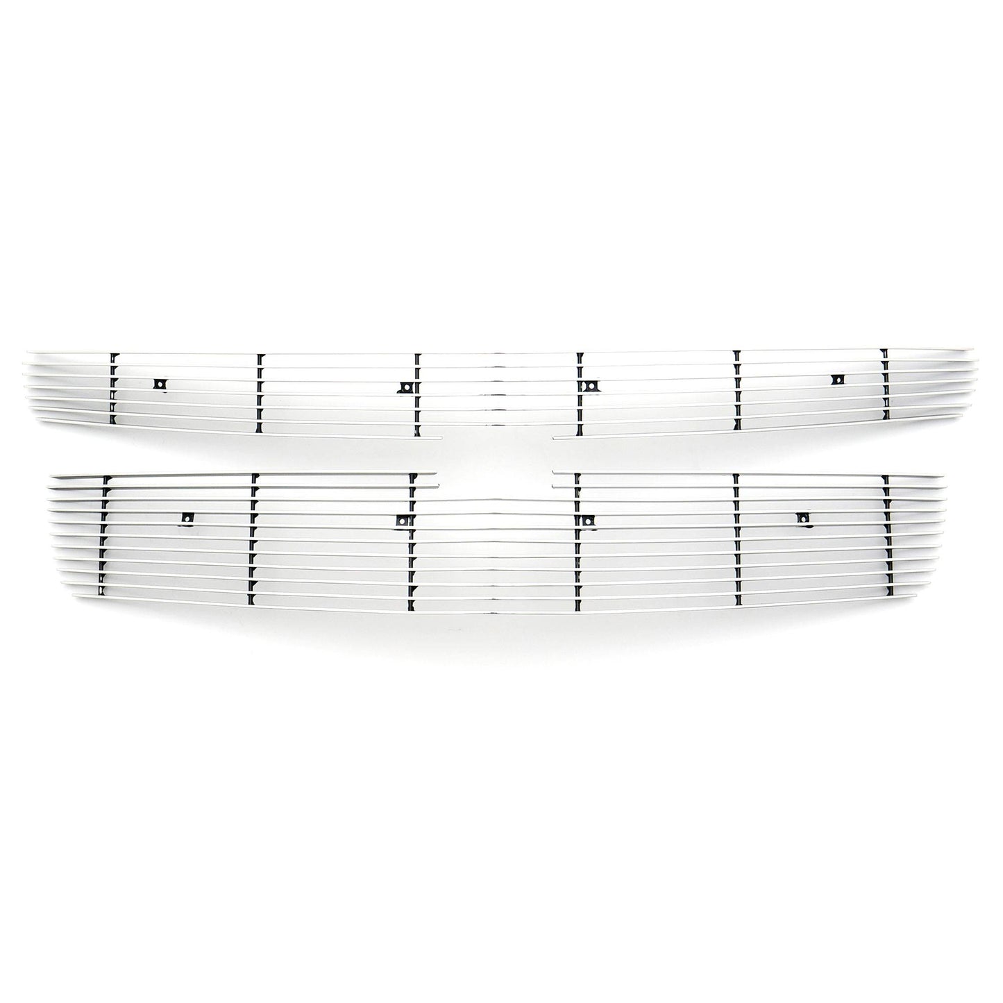 T-REX Grilles 21055 Polished Aluminum Horizontal Grille Fits 2015-2020 Chevrolet Suburban LT Suburban LTZ