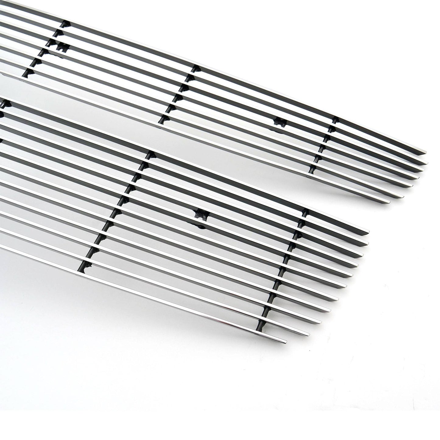 T-REX Grilles 21055 Polished Aluminum Horizontal Grille Fits 2015-2020 Chevrolet Suburban LT Suburban LTZ
