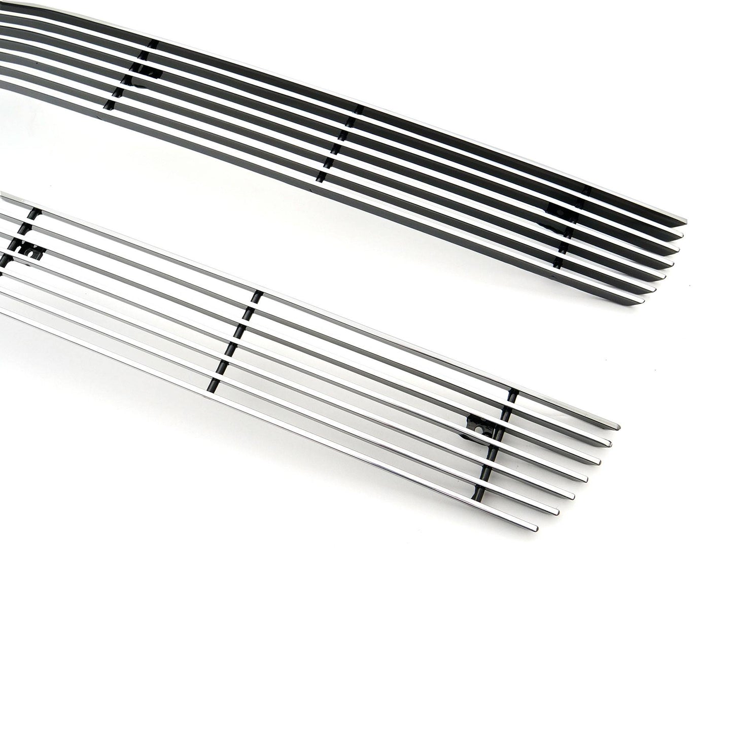 T-REX Grilles 21075 Polished Aluminum Horizontal Grille Fits 1999-2002 Chevrolet Silverado 1500