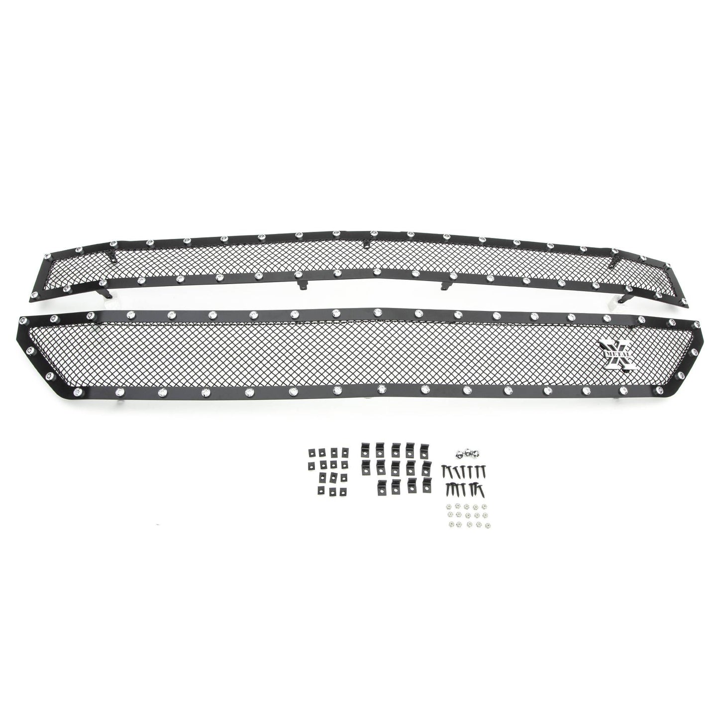 T-REX Grilles 6711241 Black Mild Steel Small Mesh Grille Fits 2016-2018 Chevrolet Silverado 1500 Z71